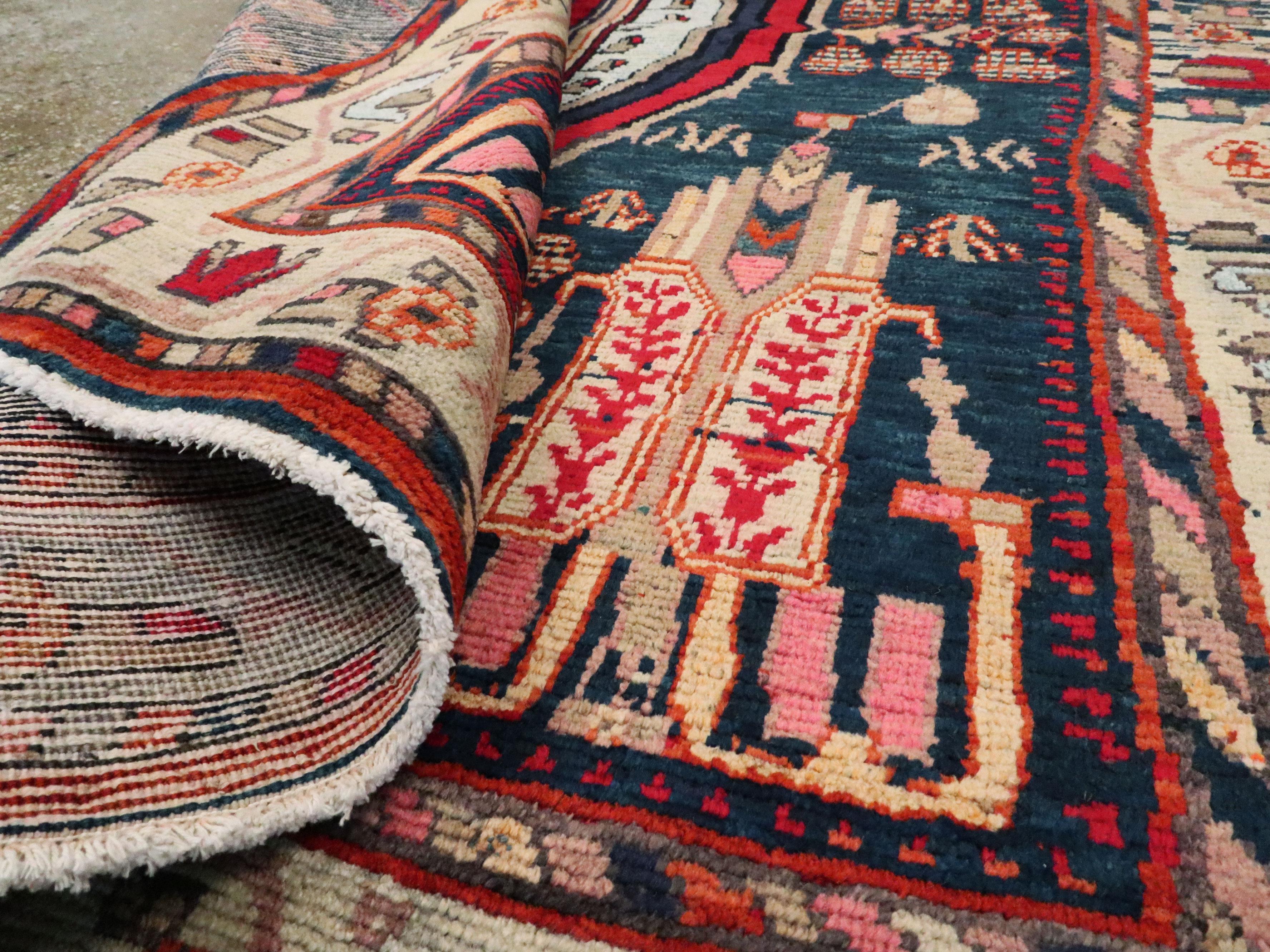 Vintage Persian Malayer Rug For Sale 3