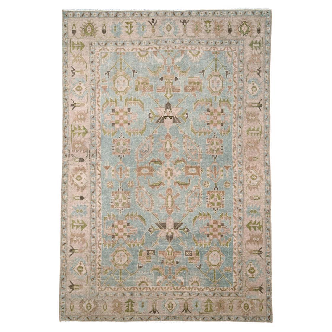 Persischer Malayer-Teppich im Vintage-Stil