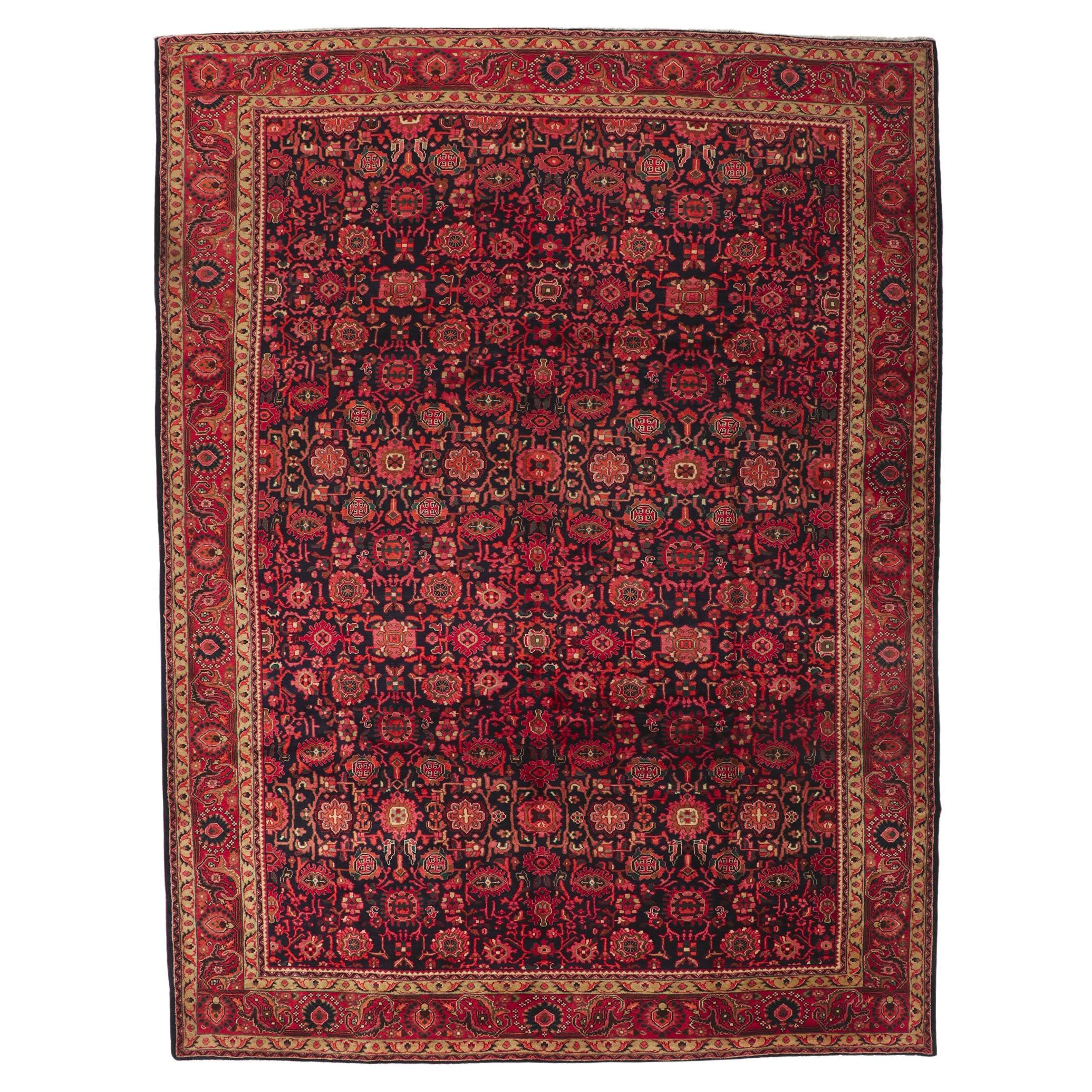 Tapis persan vintage Malayer en vente