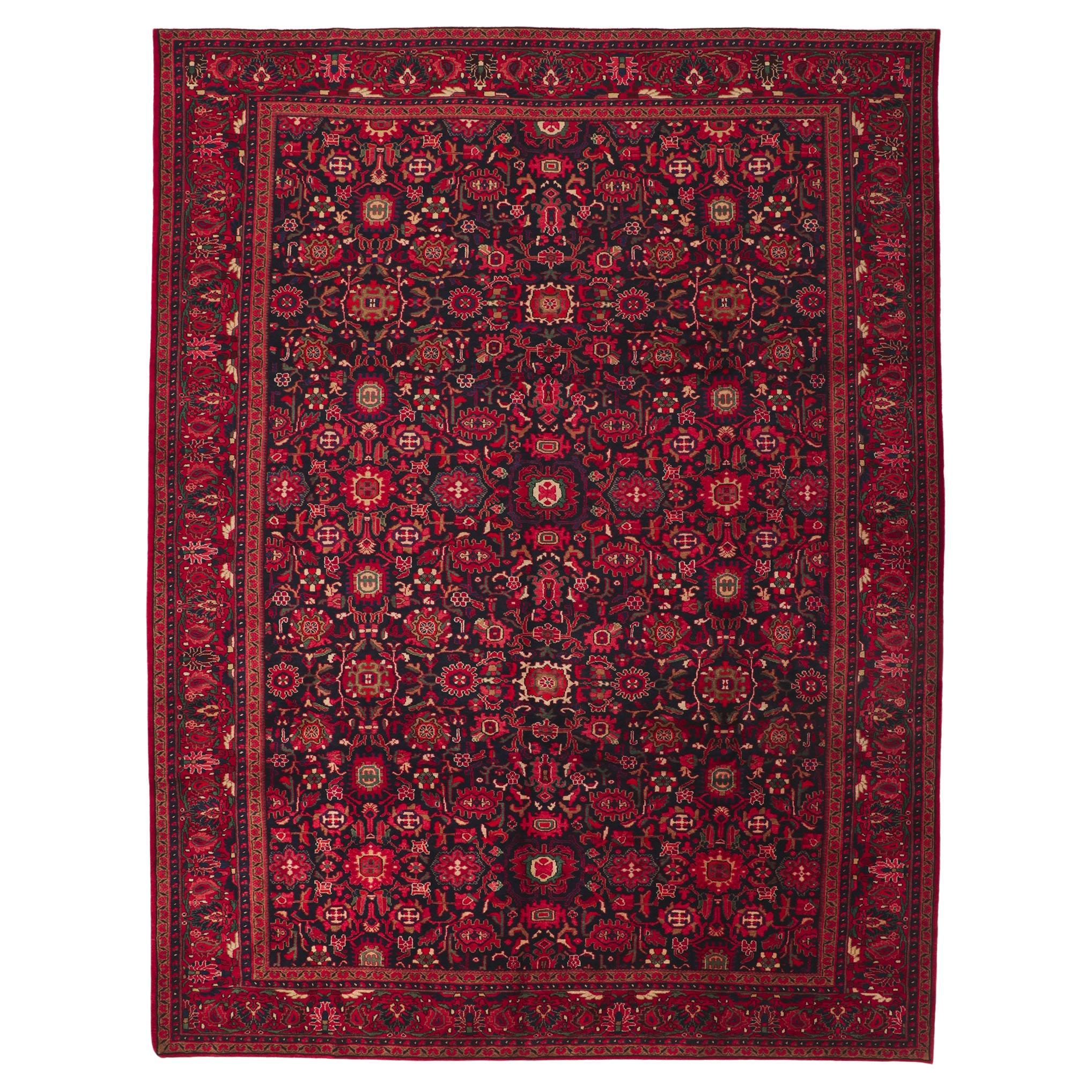 Tapis persan vintage Malayer en vente