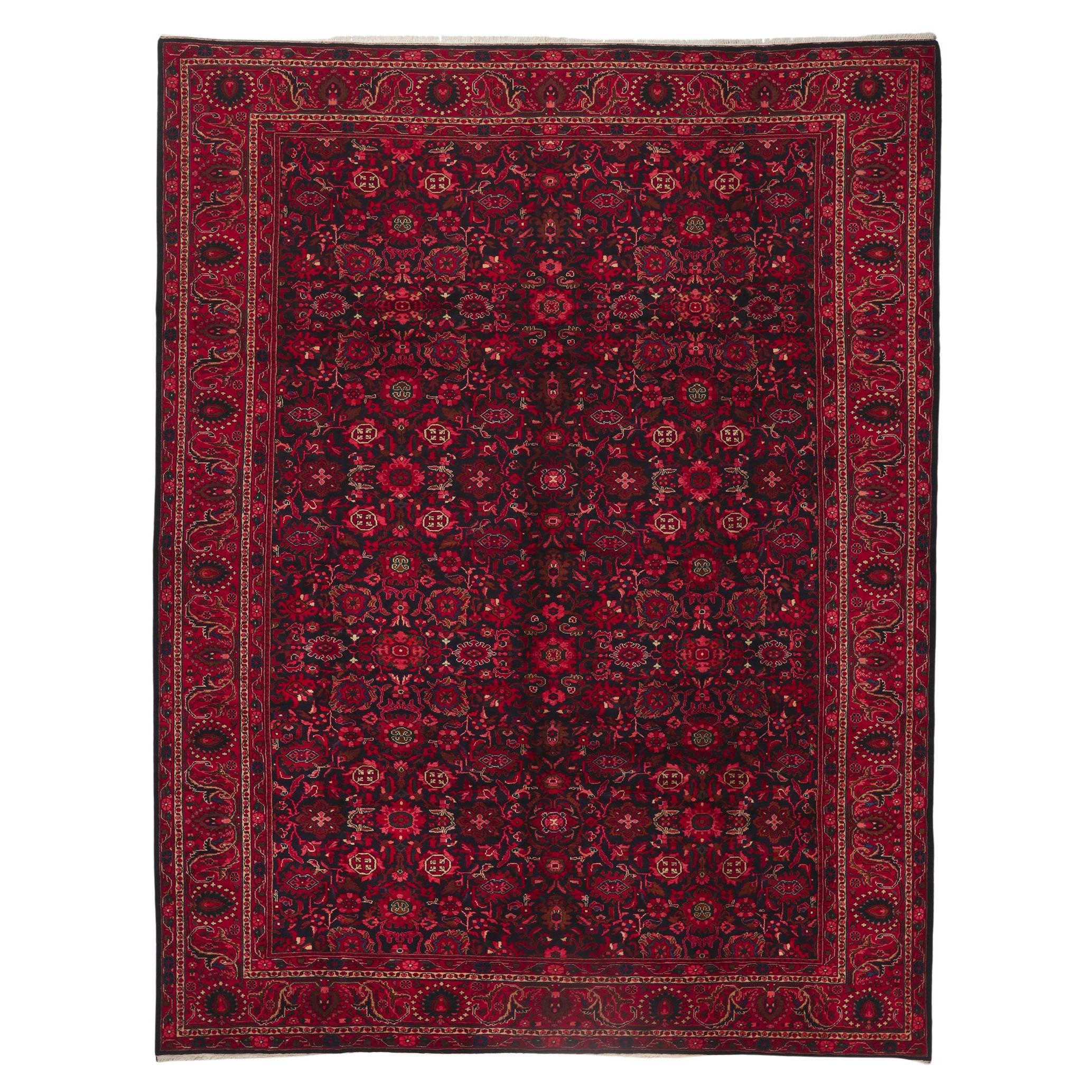 Tapis persan vintage Malayer en vente