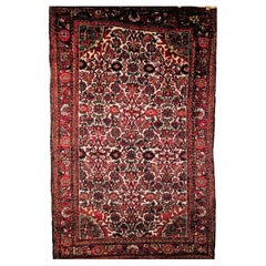 Persischer Malayer im Vintage-Stil mit geometrischem All-Over-Muster