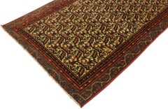 Vintage Persian Malayer Rug with Boteh Design and Arts & Crafts Style
