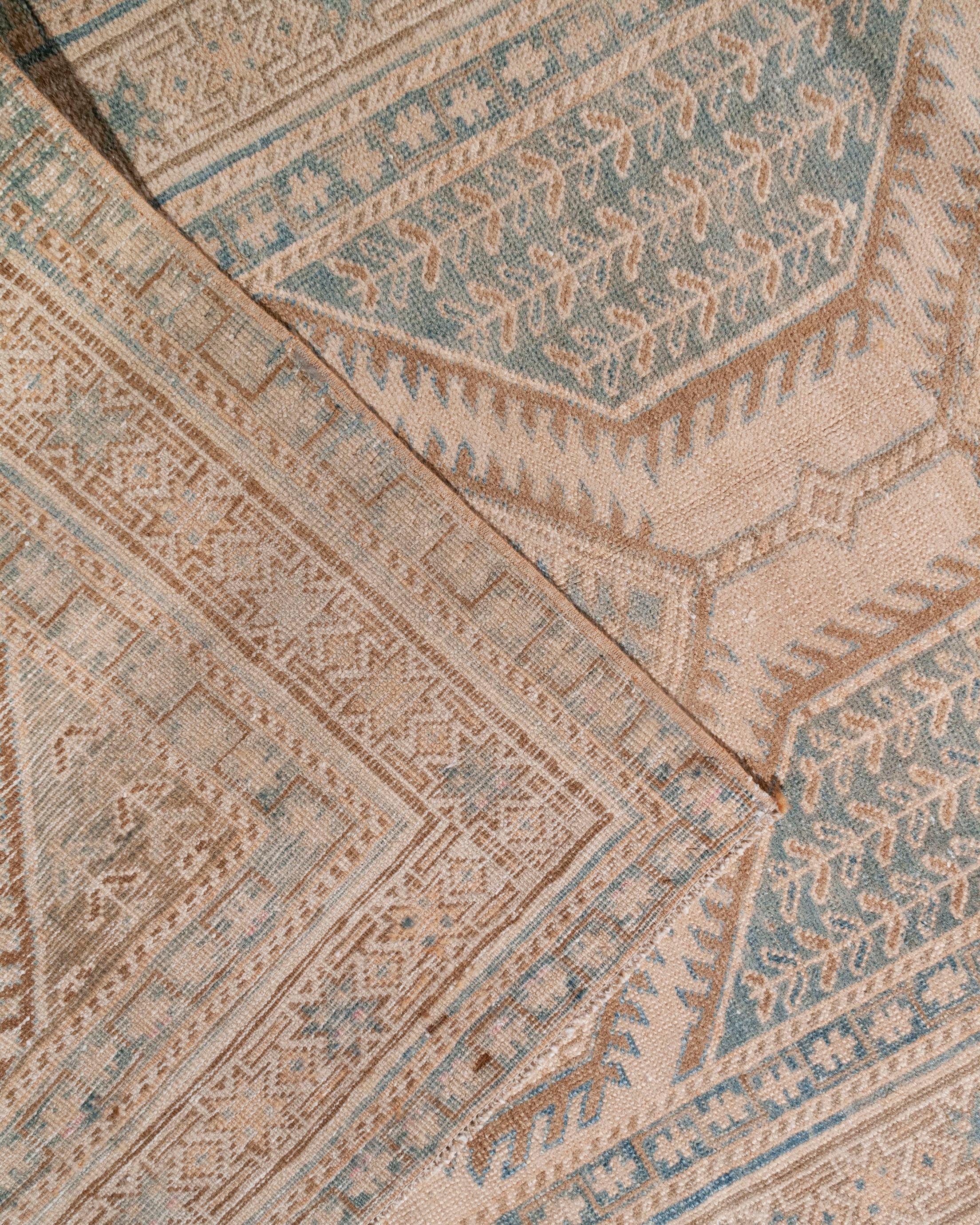 Persischer Malayer-Läufer, Vintage  3'6 x 16'10 (20. Jahrhundert) im Angebot