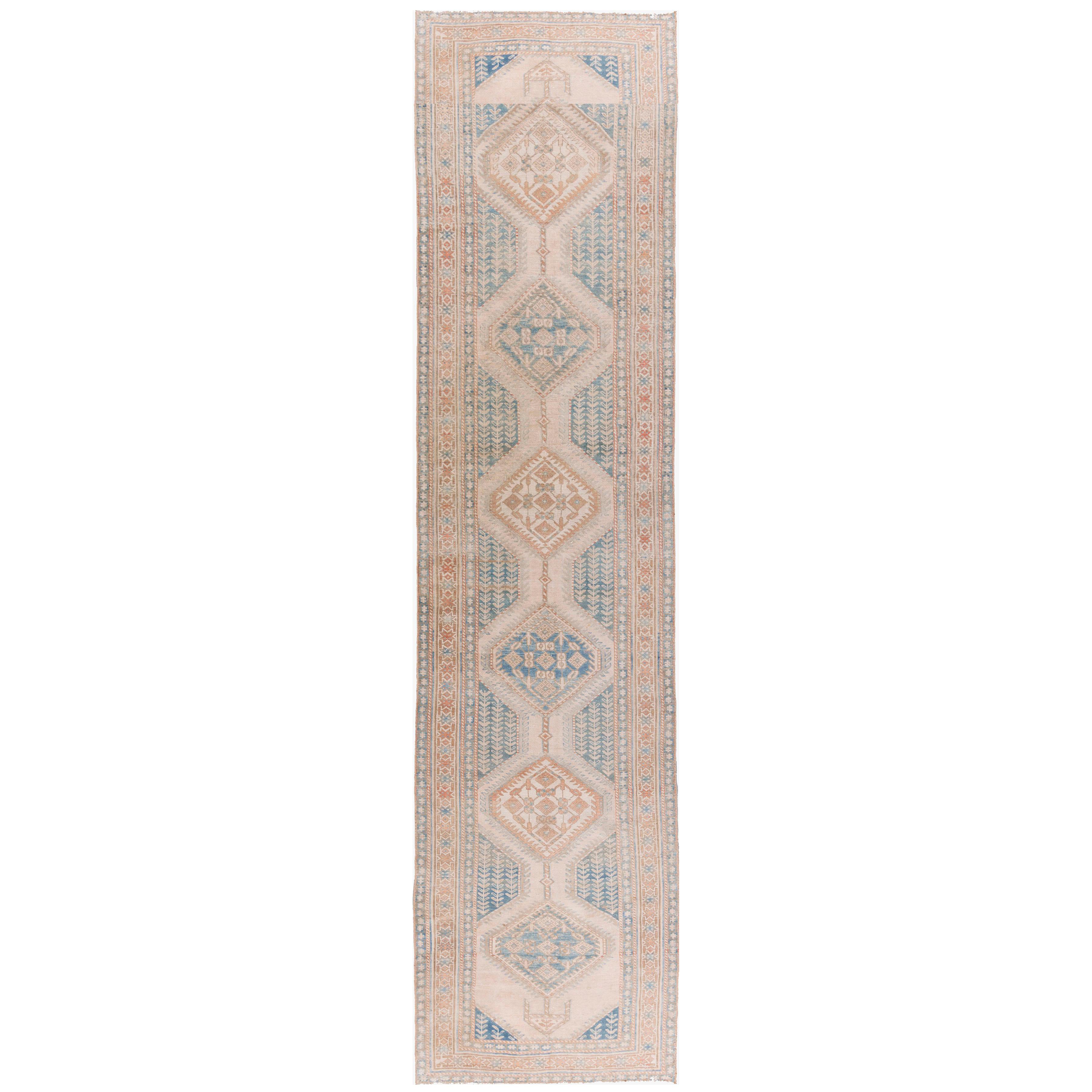 Runner persiano vintage Malayer  3'6 x 16'10