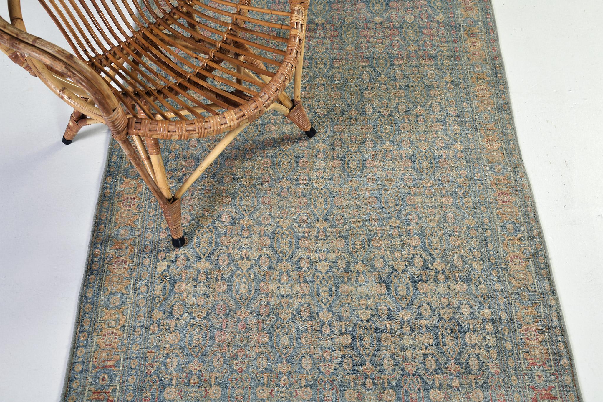 Vintage Persian Malayer Runner For Sale 4