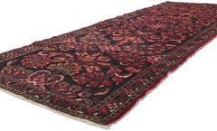1950's Persian Malayer Carpet with Traditional Style