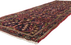 Vintage Persian Malayer Rug, Timeless Elegance Meets Whimsical Sophistication