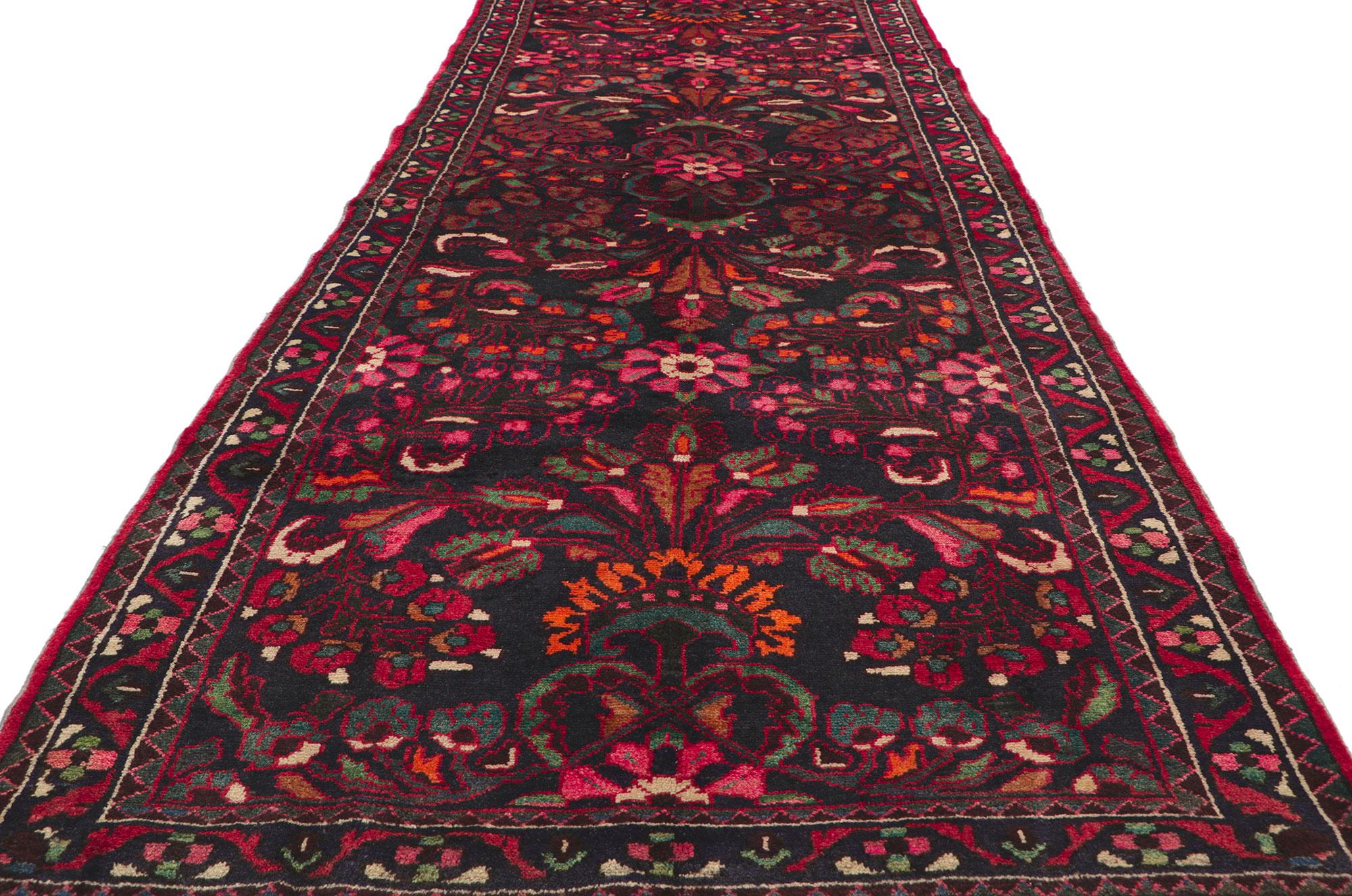 Vintage Persian Malayer Runner In Good Condition For Sale In Dallas, TX