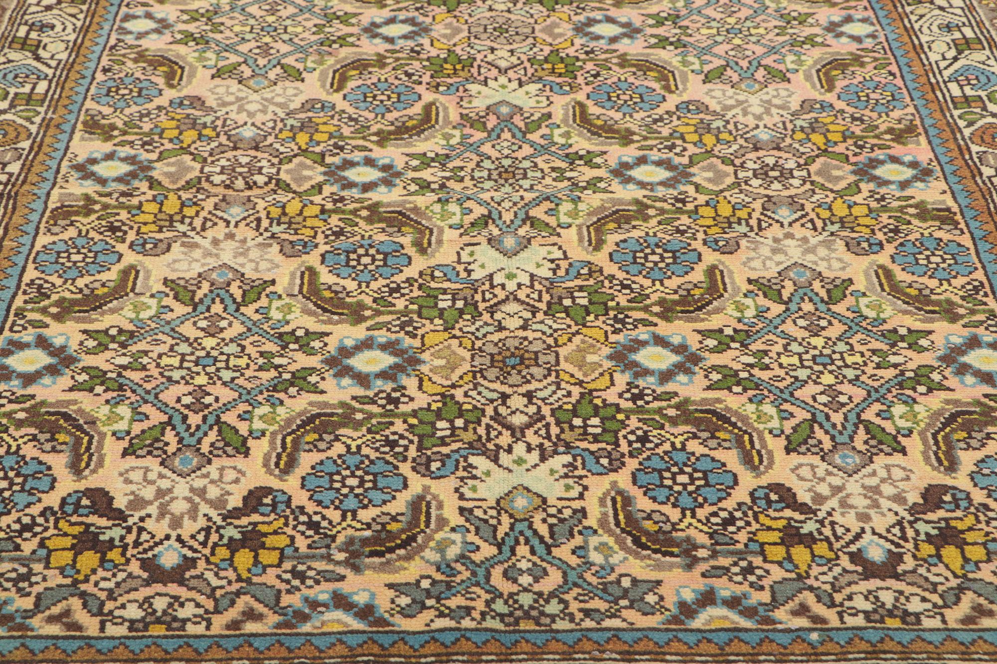 Vintage Persian Malayer Runner In Good Condition For Sale In Dallas, TX