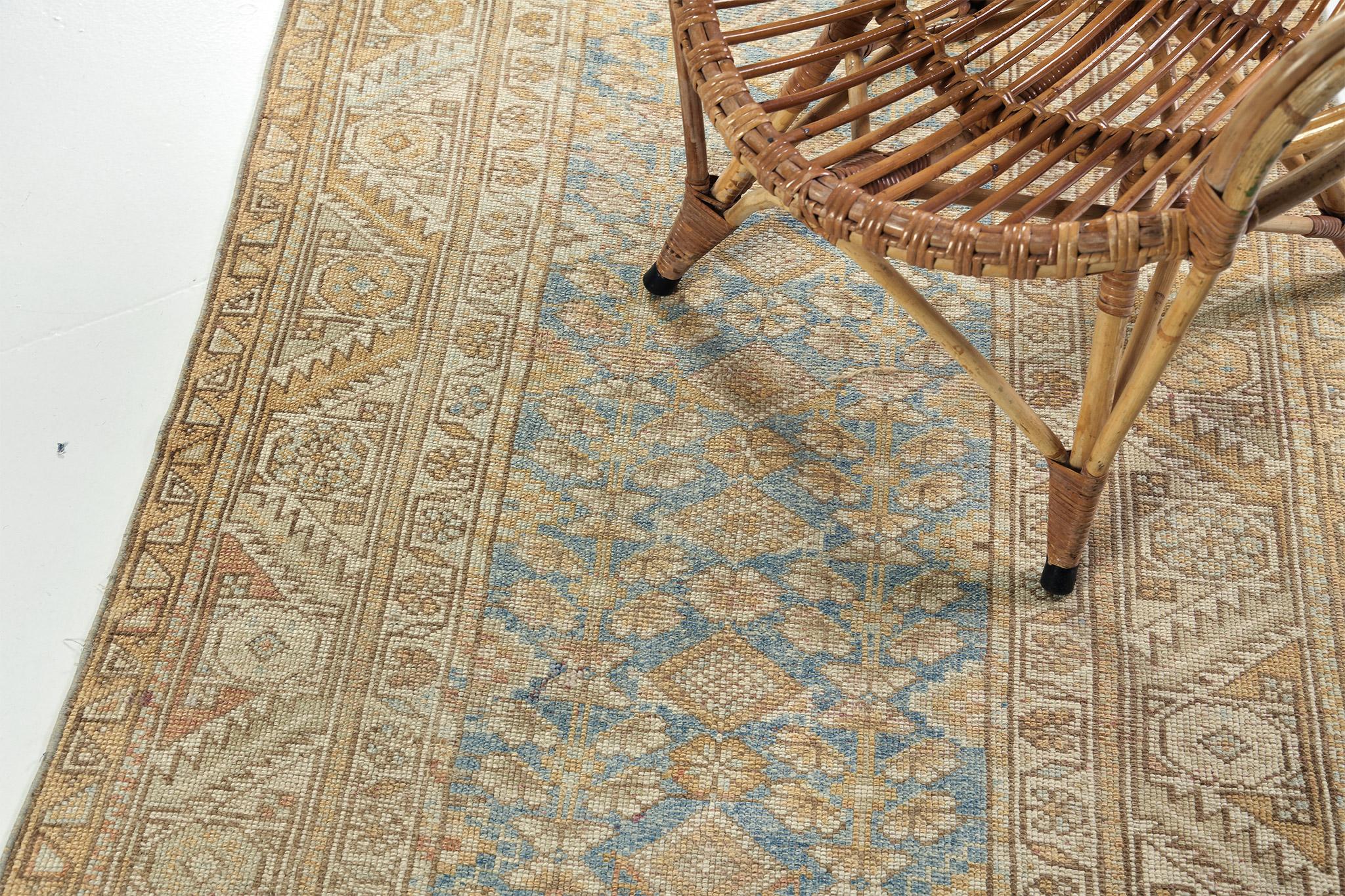 Mid-20th Century Vintage Persian Malayer Runner For Sale