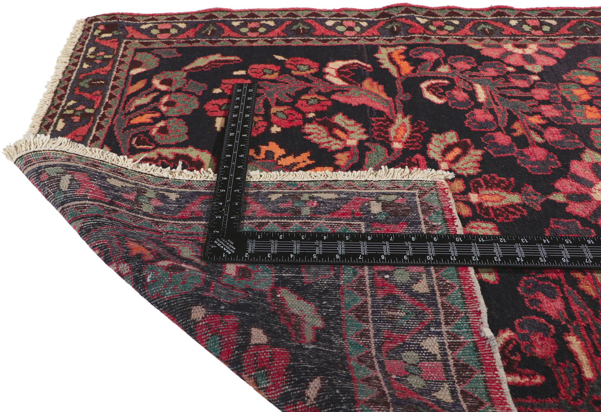 20th Century Vintage Persian Malayer Runner For Sale