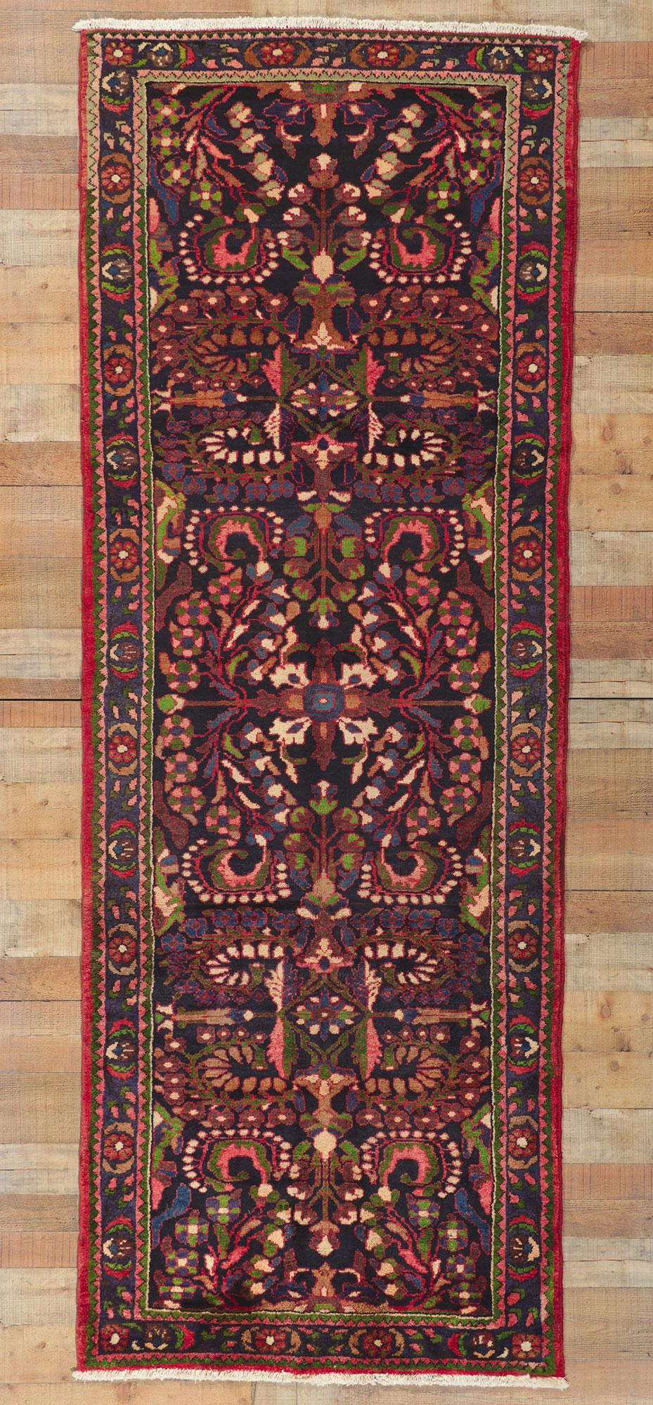 Vintage Persian Malayer Rug, Timeless Elegance Meets Whimsical Sophistication For Sale 2