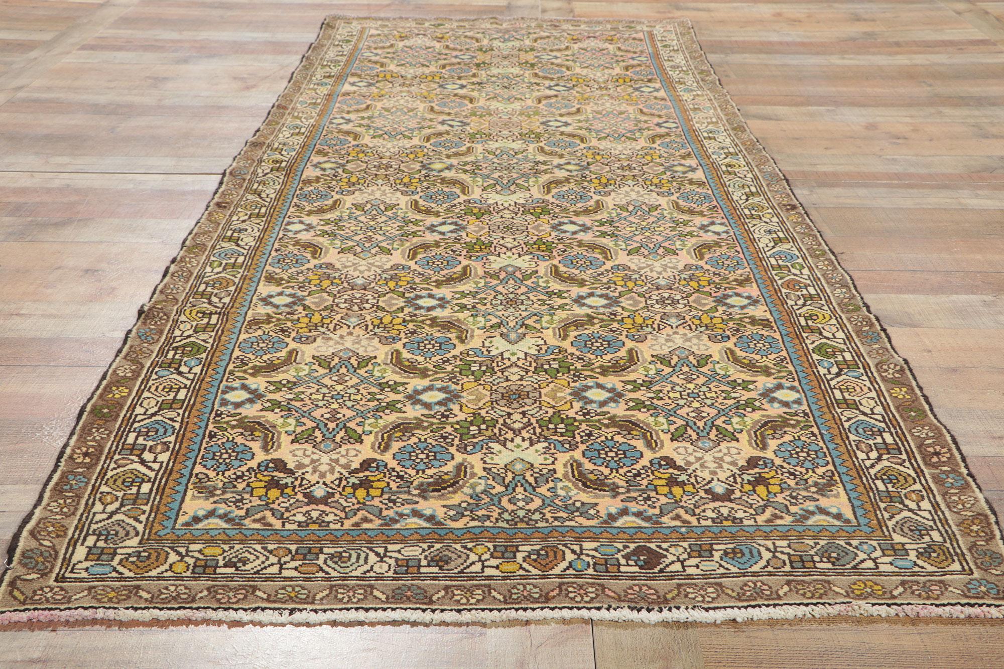 Tappeto persiano Malayer del 1960 con stile moderno In condizioni buone in vendita a Dallas, TX
