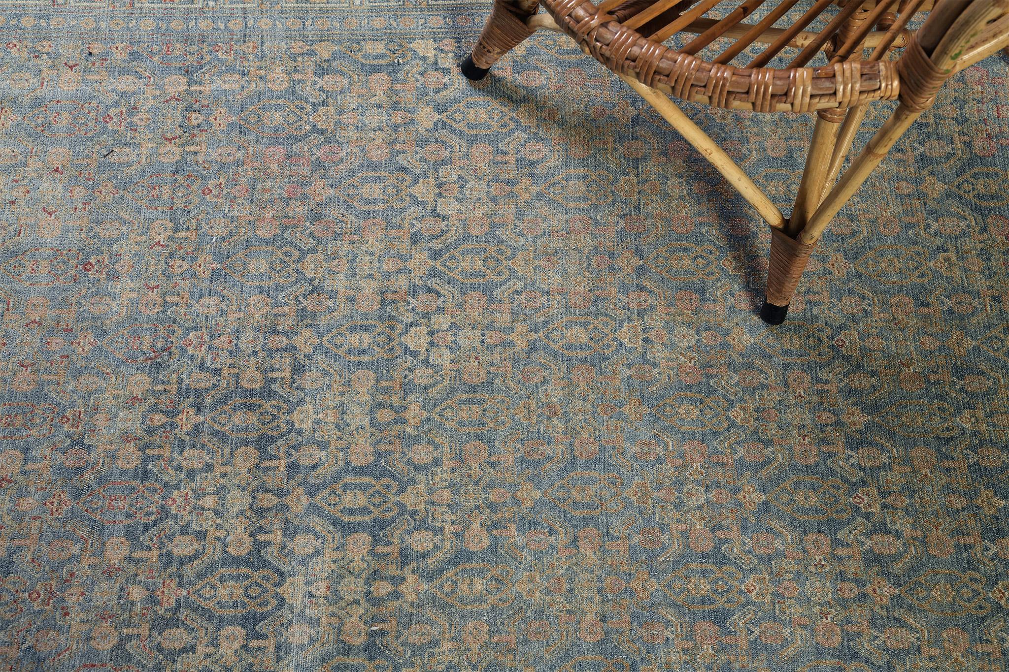 Vintage Persian Malayer Runner For Sale 3