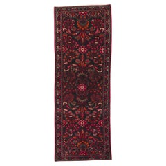 Tapis de couloir persan Malayer vintage