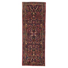 Tapis vintage persan Malayer, l'élégance intemporelle rencontre la sophistication fantaisiste