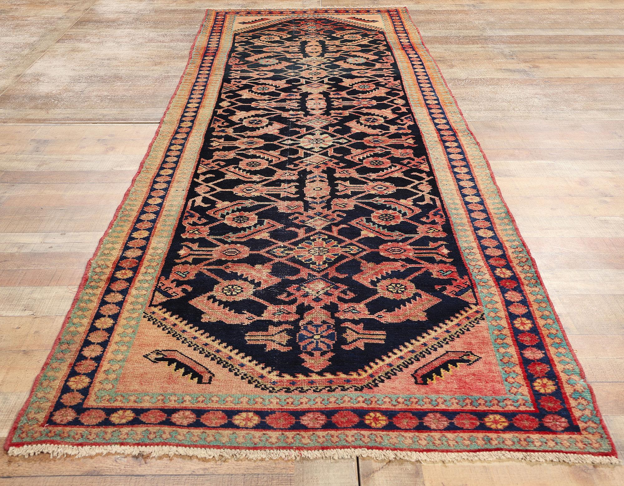 Vintage Persian Malayer Carpet For Sale 6