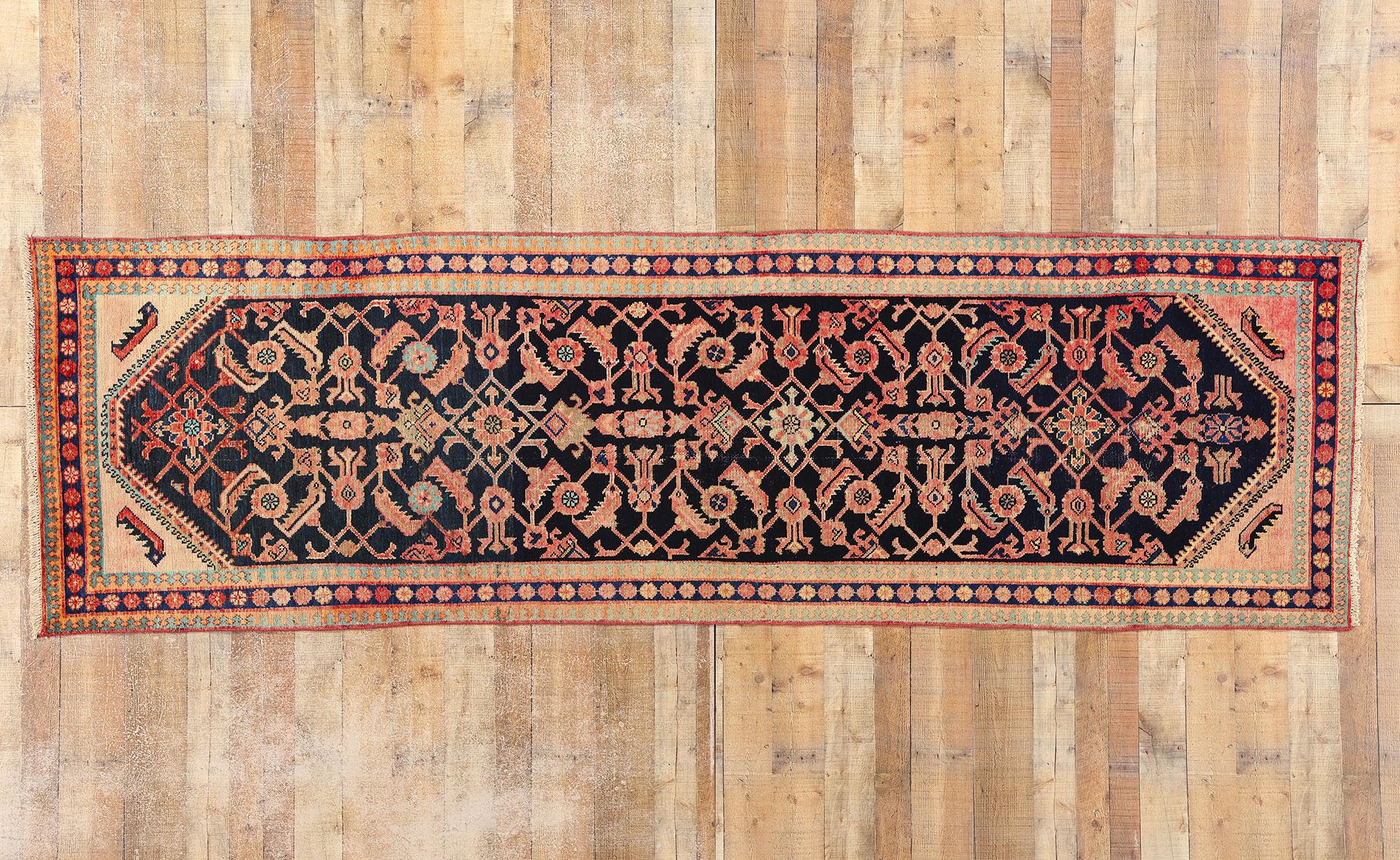 Vintage Persian Malayer Carpet For Sale 7