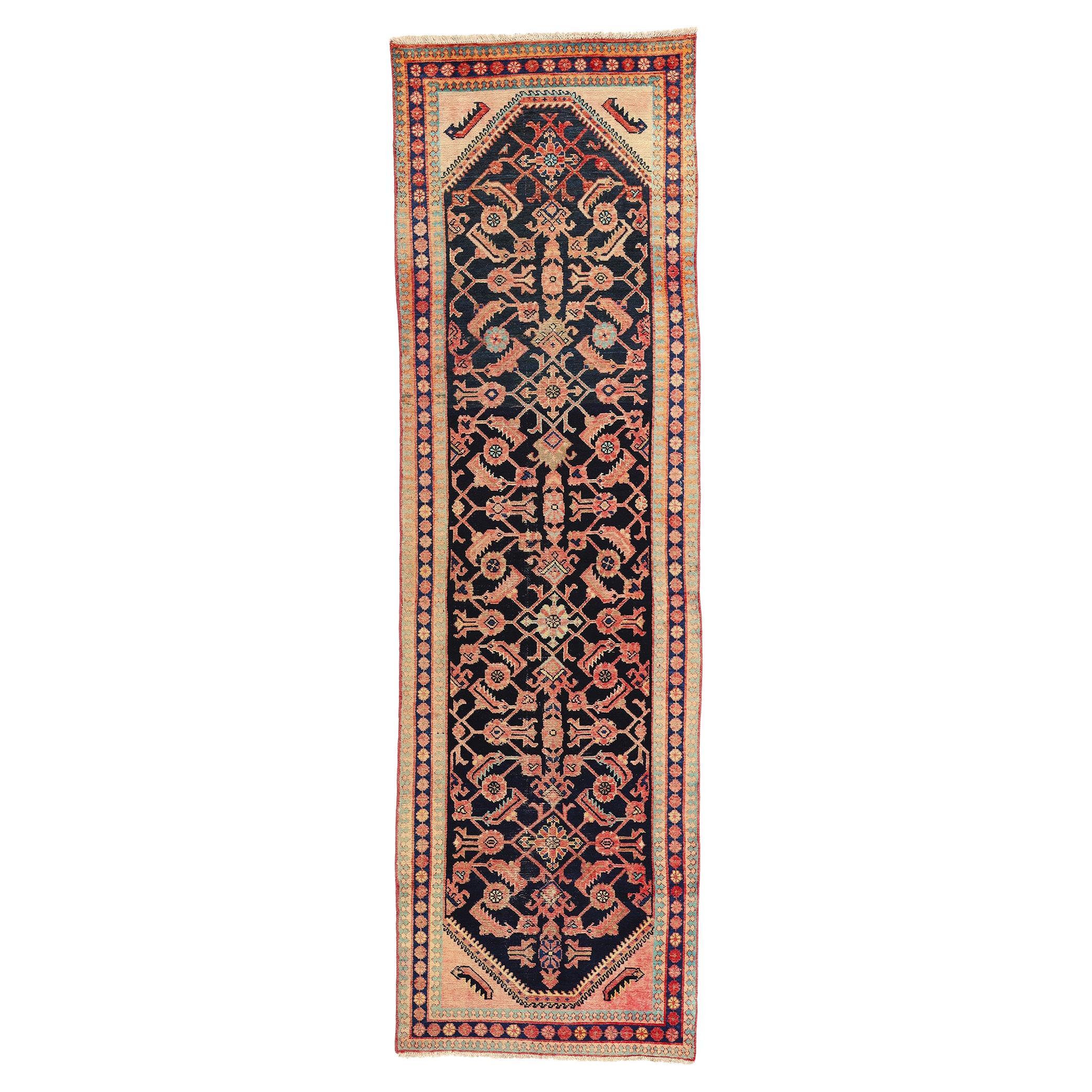 Vintage Persian Malayer Carpet For Sale