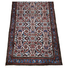 Vintage Persian Malayer Runner in Allover Pattern