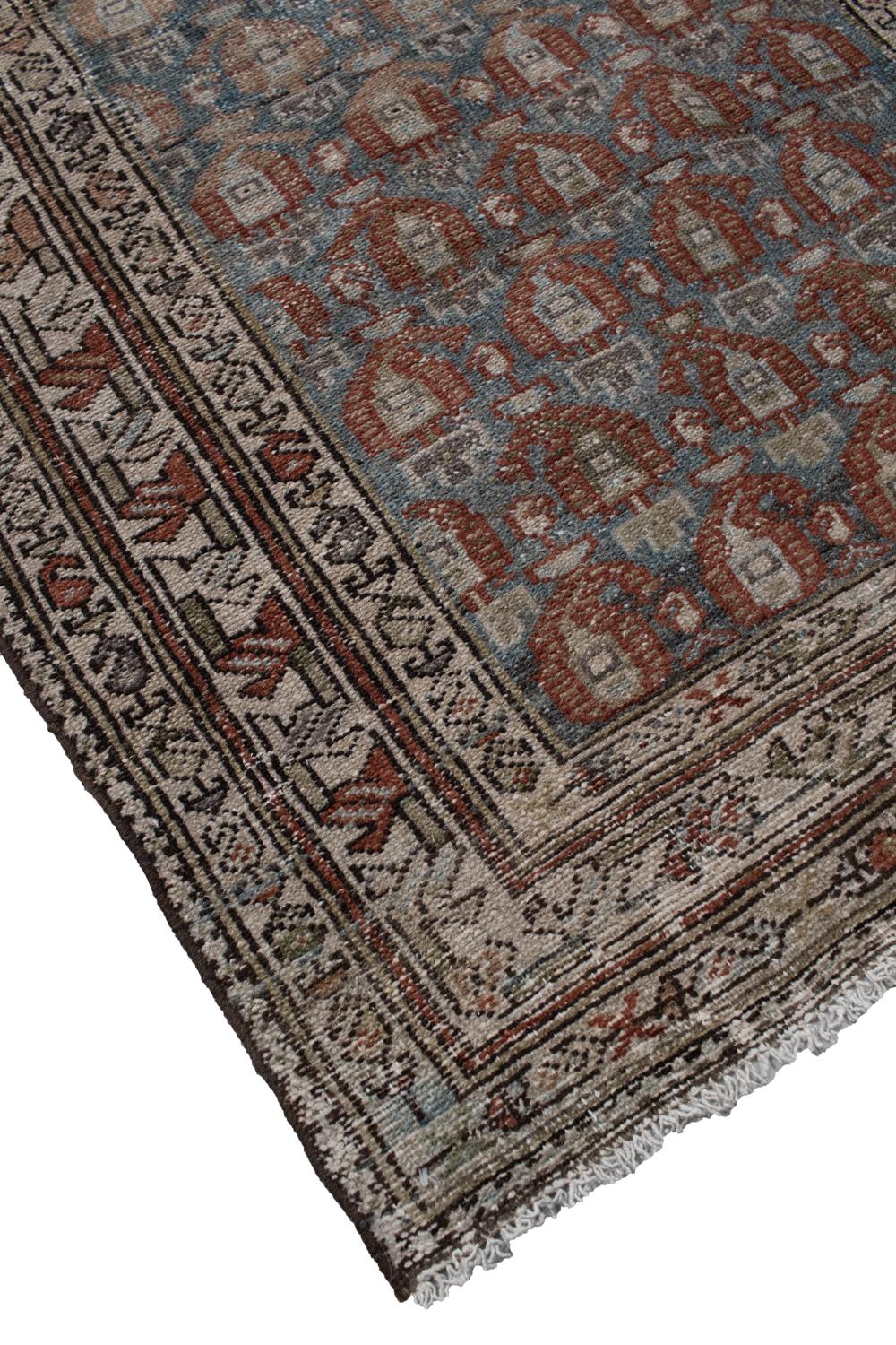 Vintage Persian Malayer Runner Rug For Sale 1