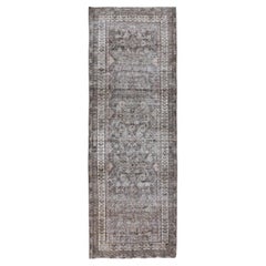 Vintage Persian Malayer Runner Rug