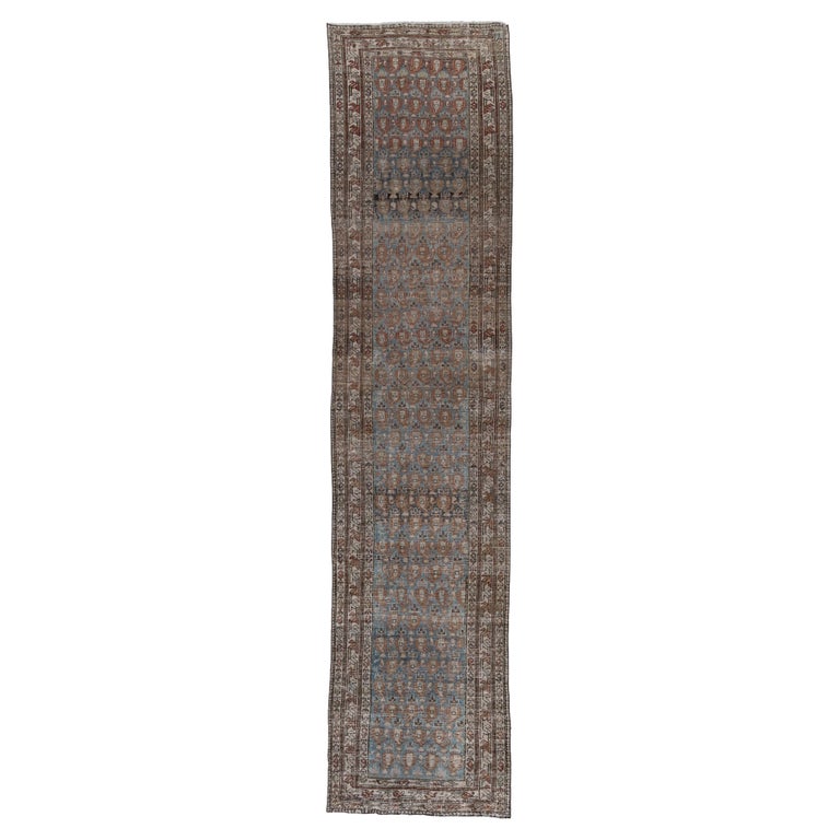 Vintage Persian Malayer Runner Rug For Sale at 1stDibs