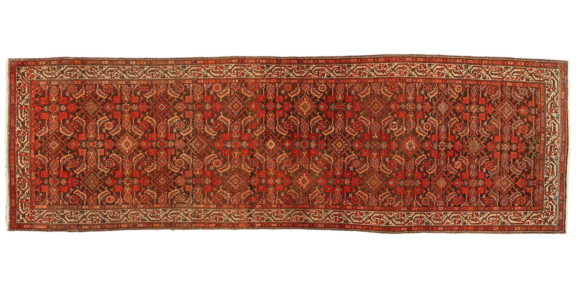 Vintage Persian Malayer Rug For Sale 5
