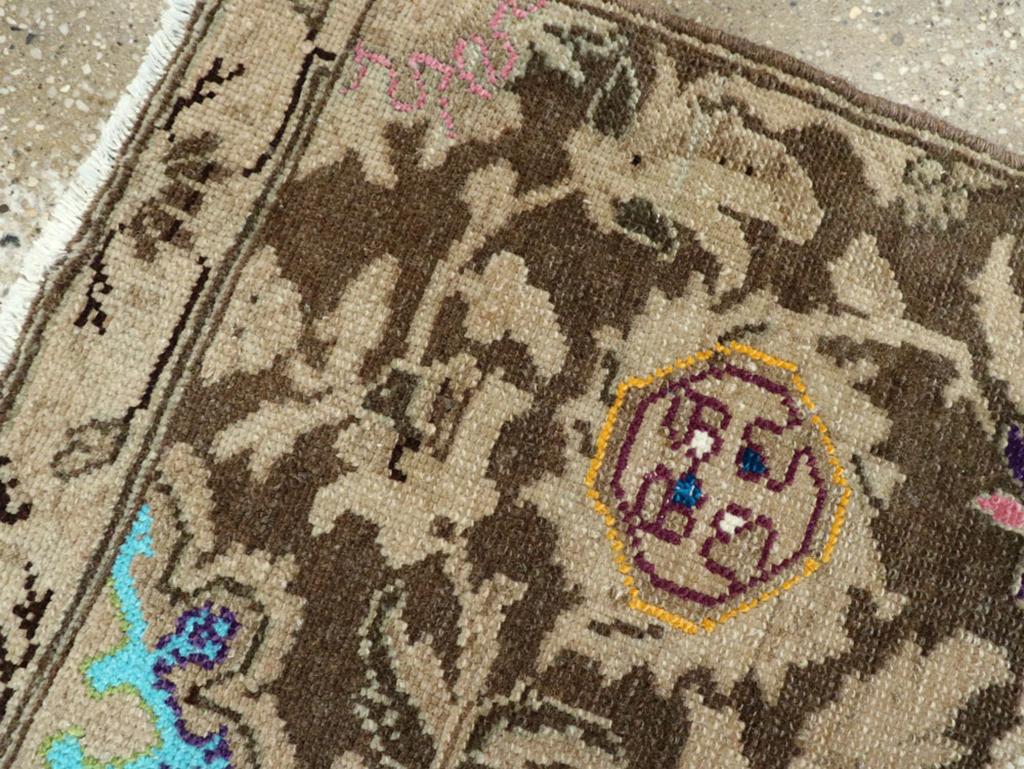 Persischer Malayer-Musterteppich im Vintage-Stil (Handgeknüpft) im Angebot