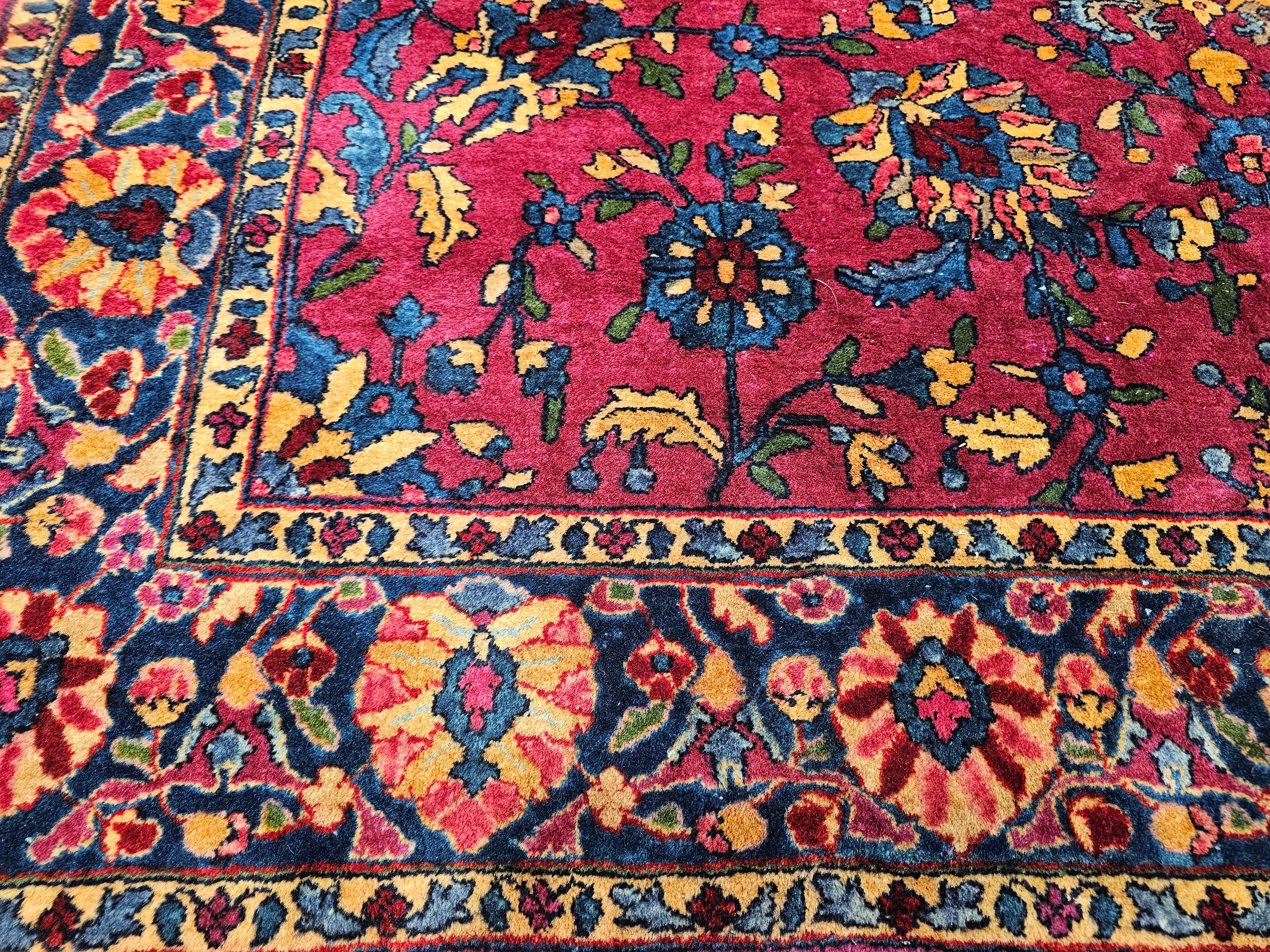 Tappeto persiano vintage Manchester Kashan Gallery (a) Gallery in vendita 4