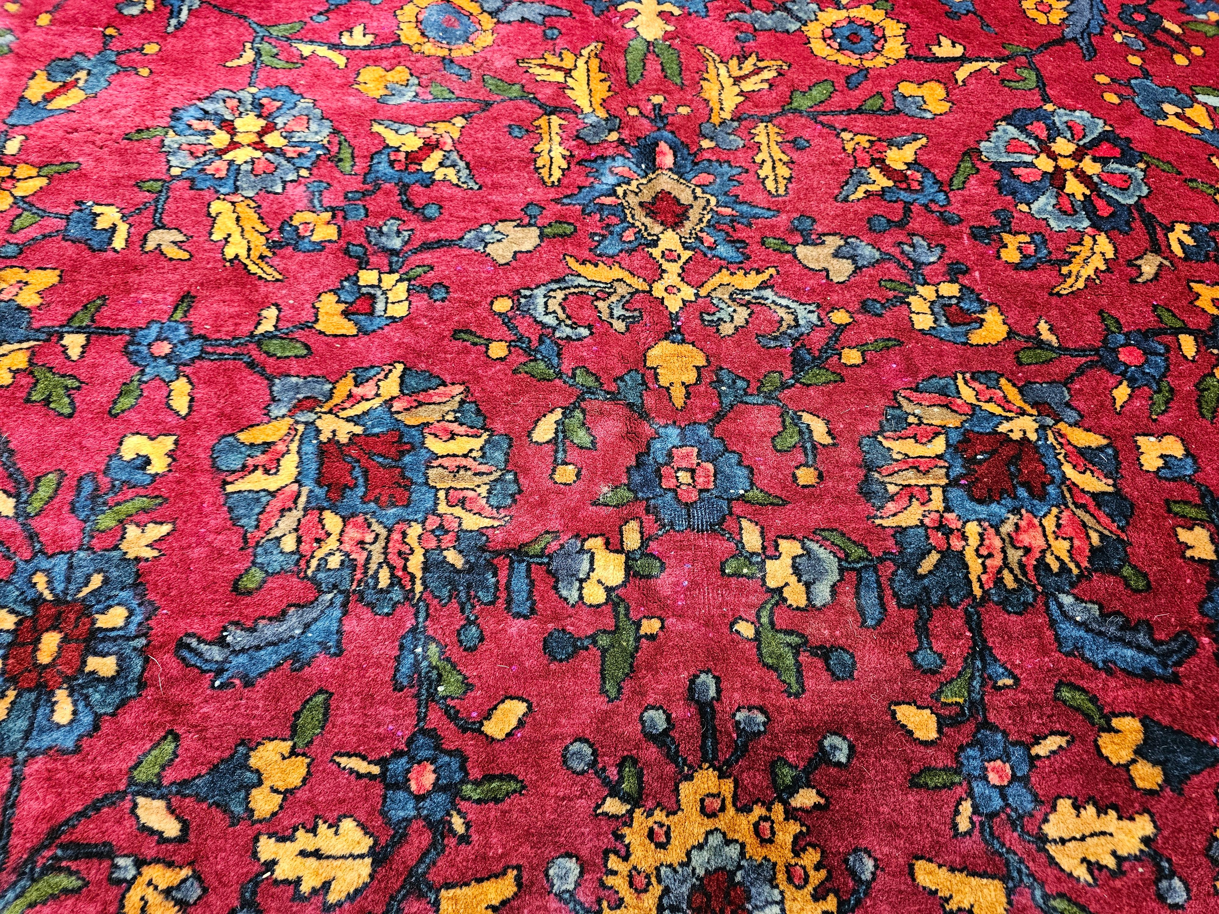 Tappeto persiano vintage Manchester Kashan Gallery (a) Gallery in vendita 5