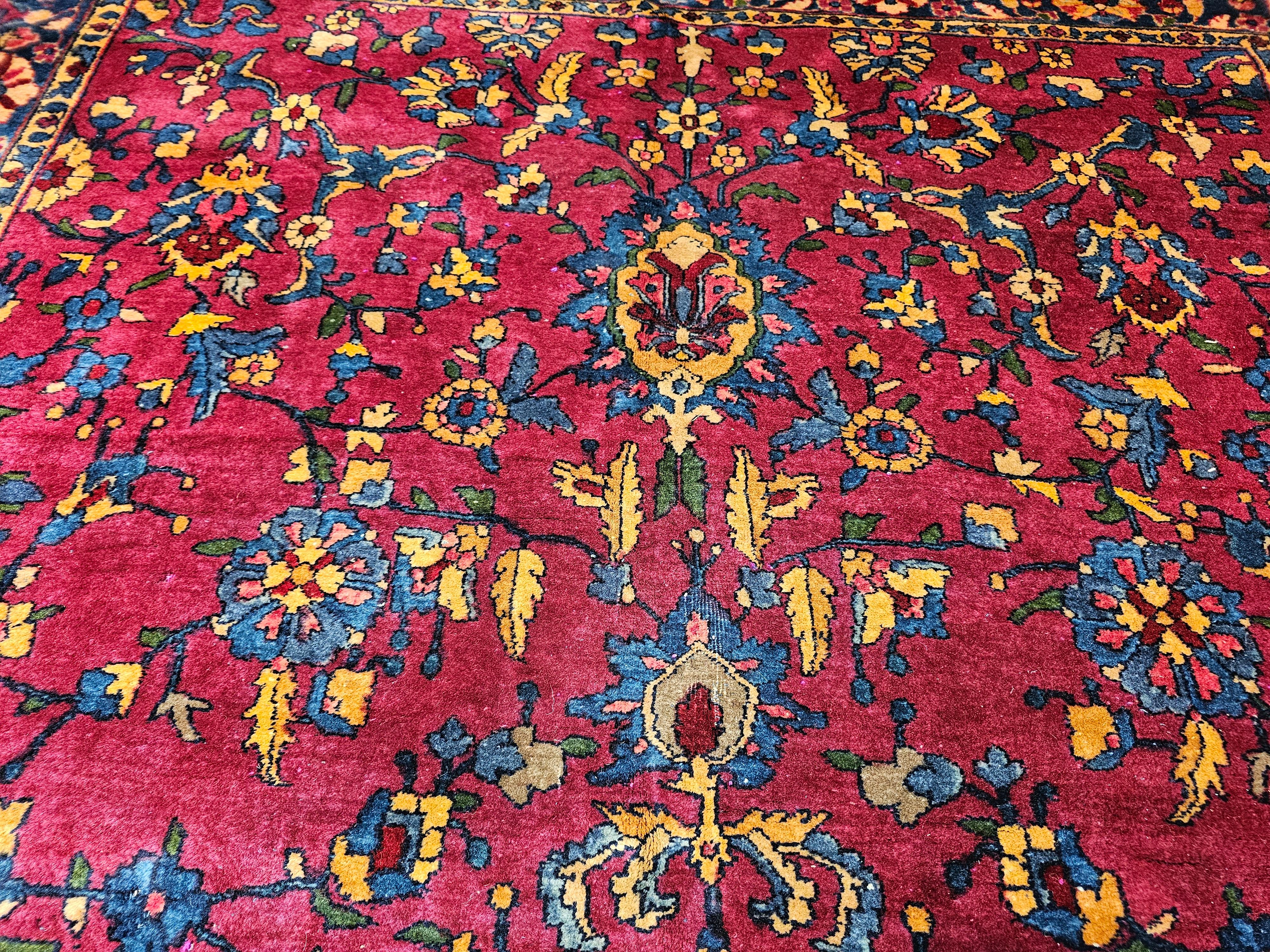 Tappeto persiano vintage Manchester Kashan Gallery (a) Gallery in vendita 7