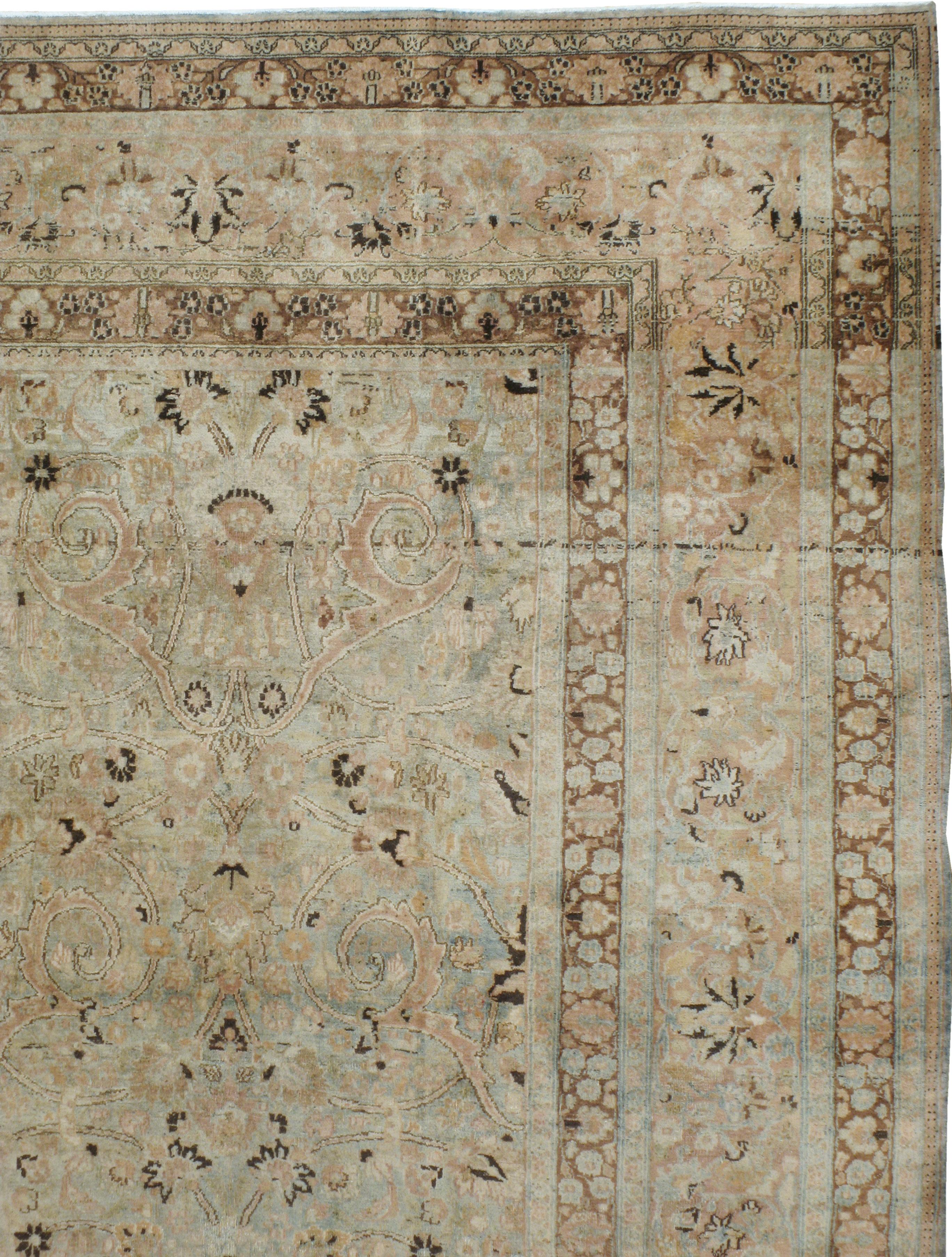 Persischer Mashad-Teppich, Vintage (Khorassan) im Angebot