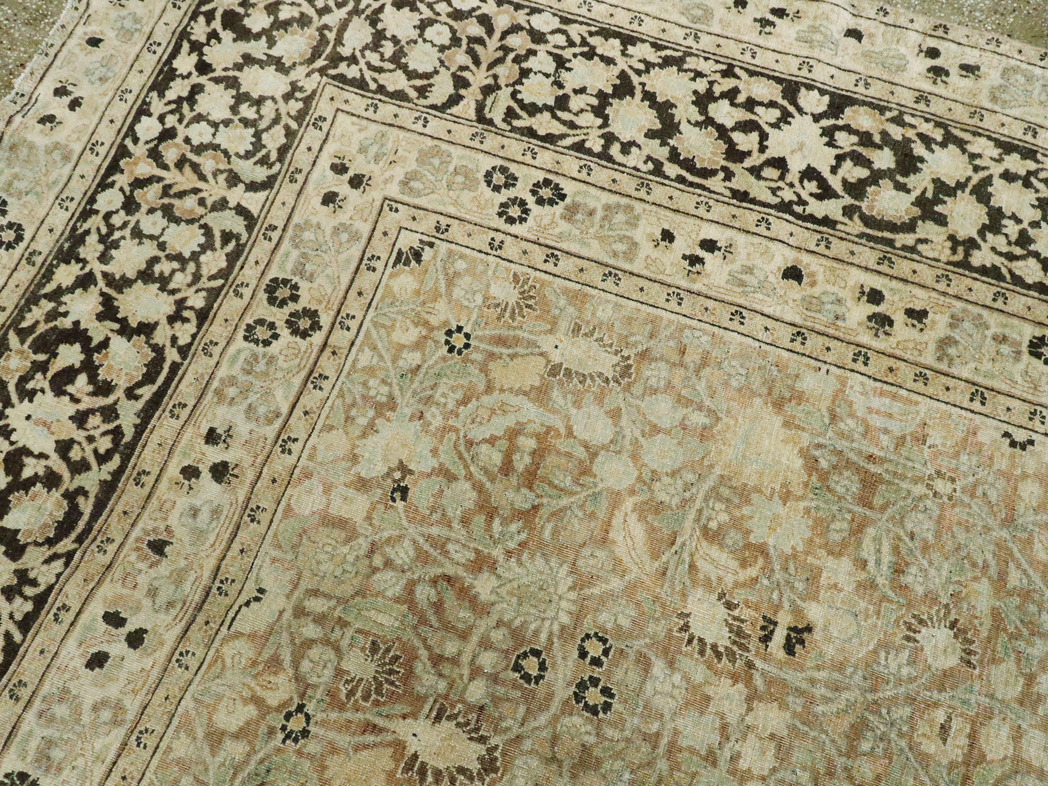 XX secolo Tappeto persiano vintage Mashad in vendita