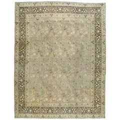 Vintage Persian Mashad Carpet