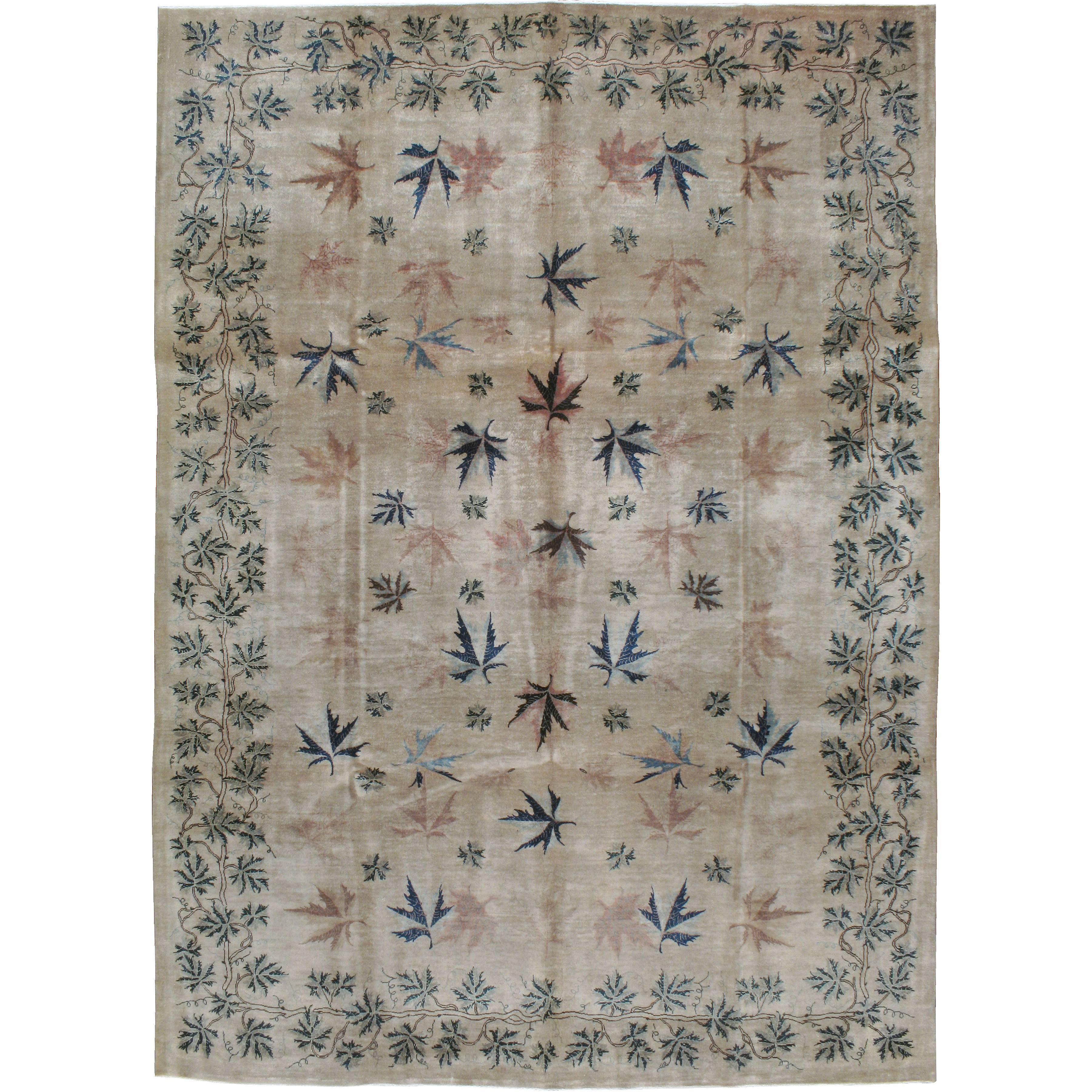 Persischer Mashad-Teppich, Vintage im Angebot