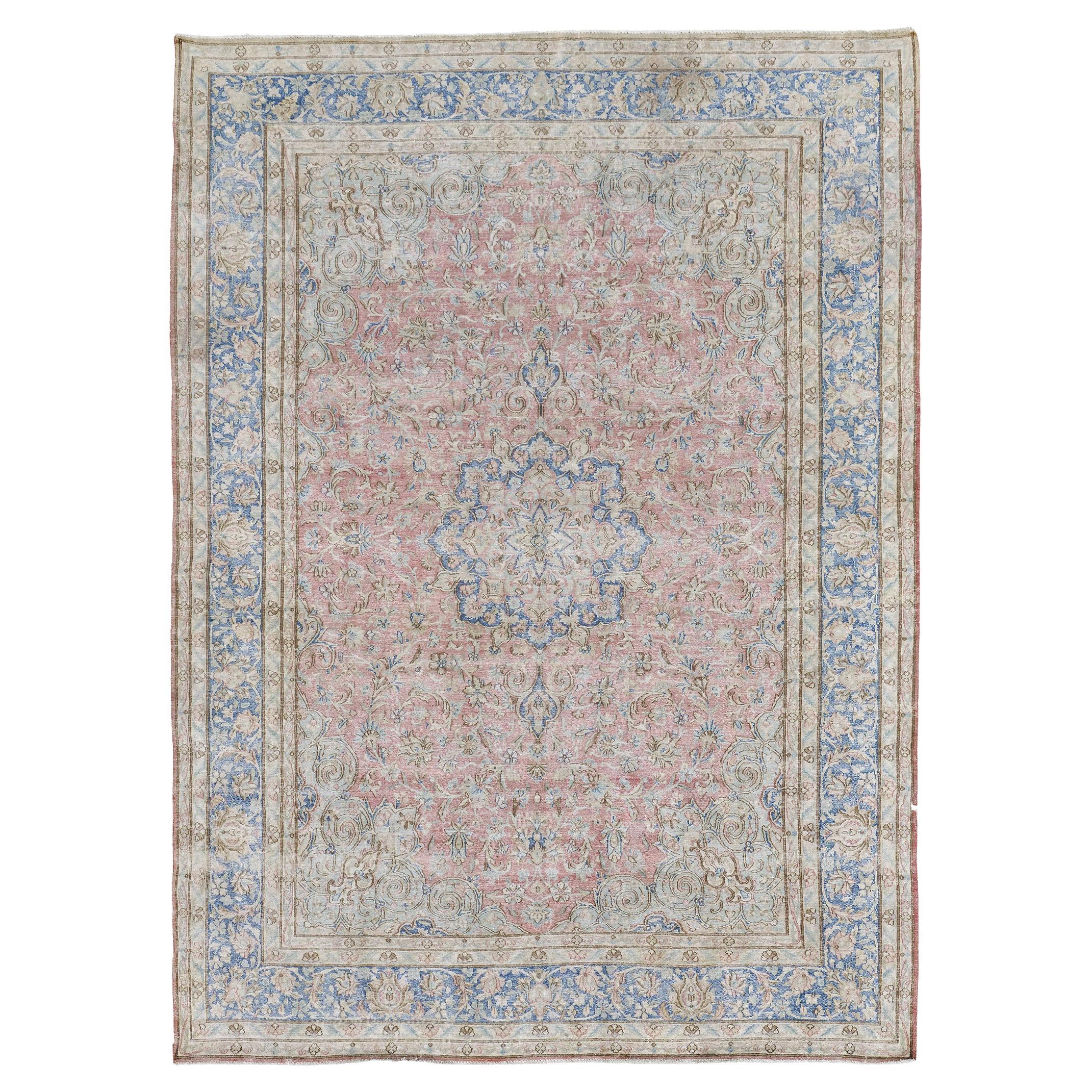 Tapis persan Mashad vintage
