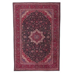 Alfombra persa vintage Mashhad