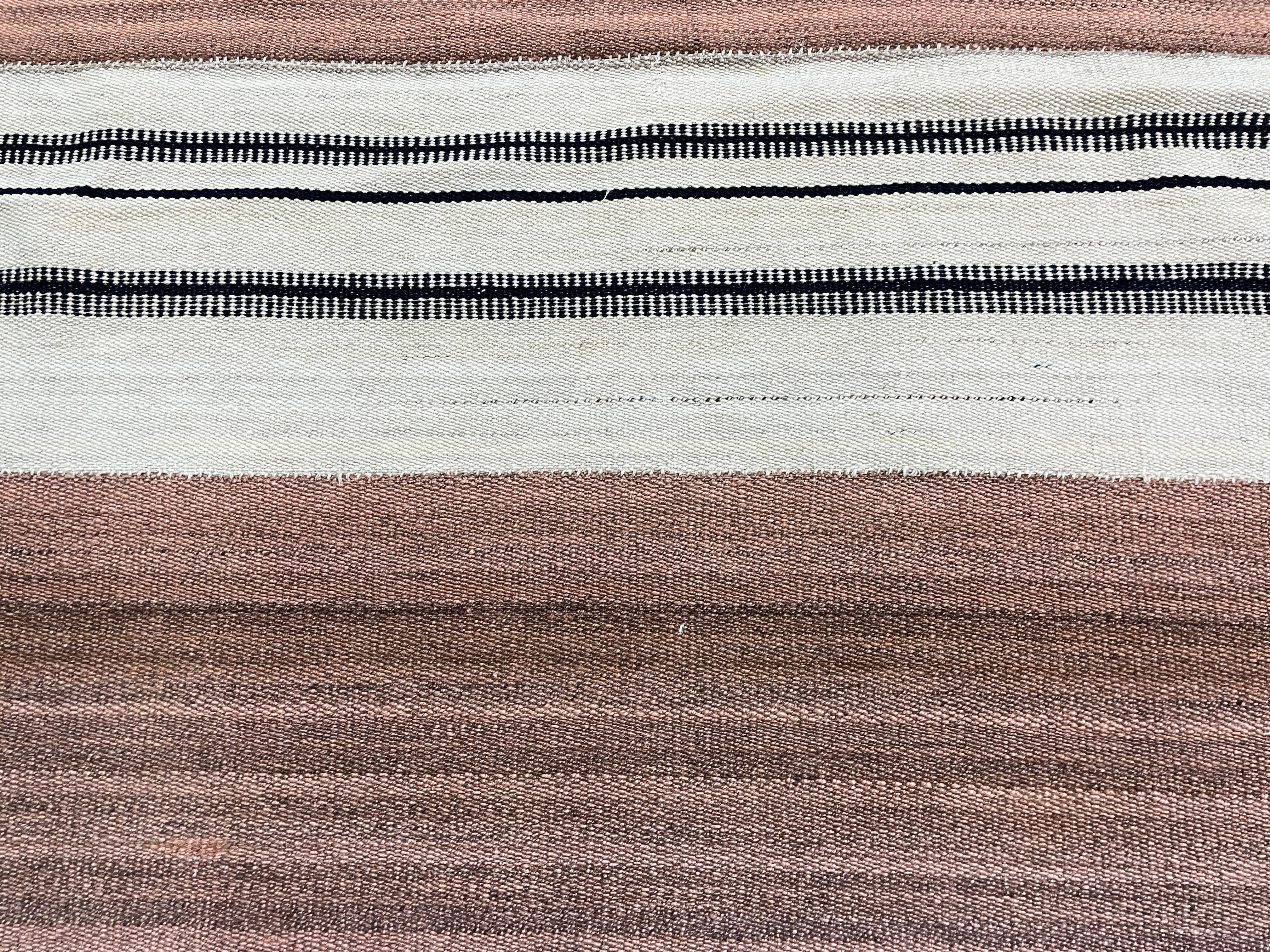 Kilim ou tissage plat, laine teinte naturellement ou non.
 Kilim Mazandaran 7'1