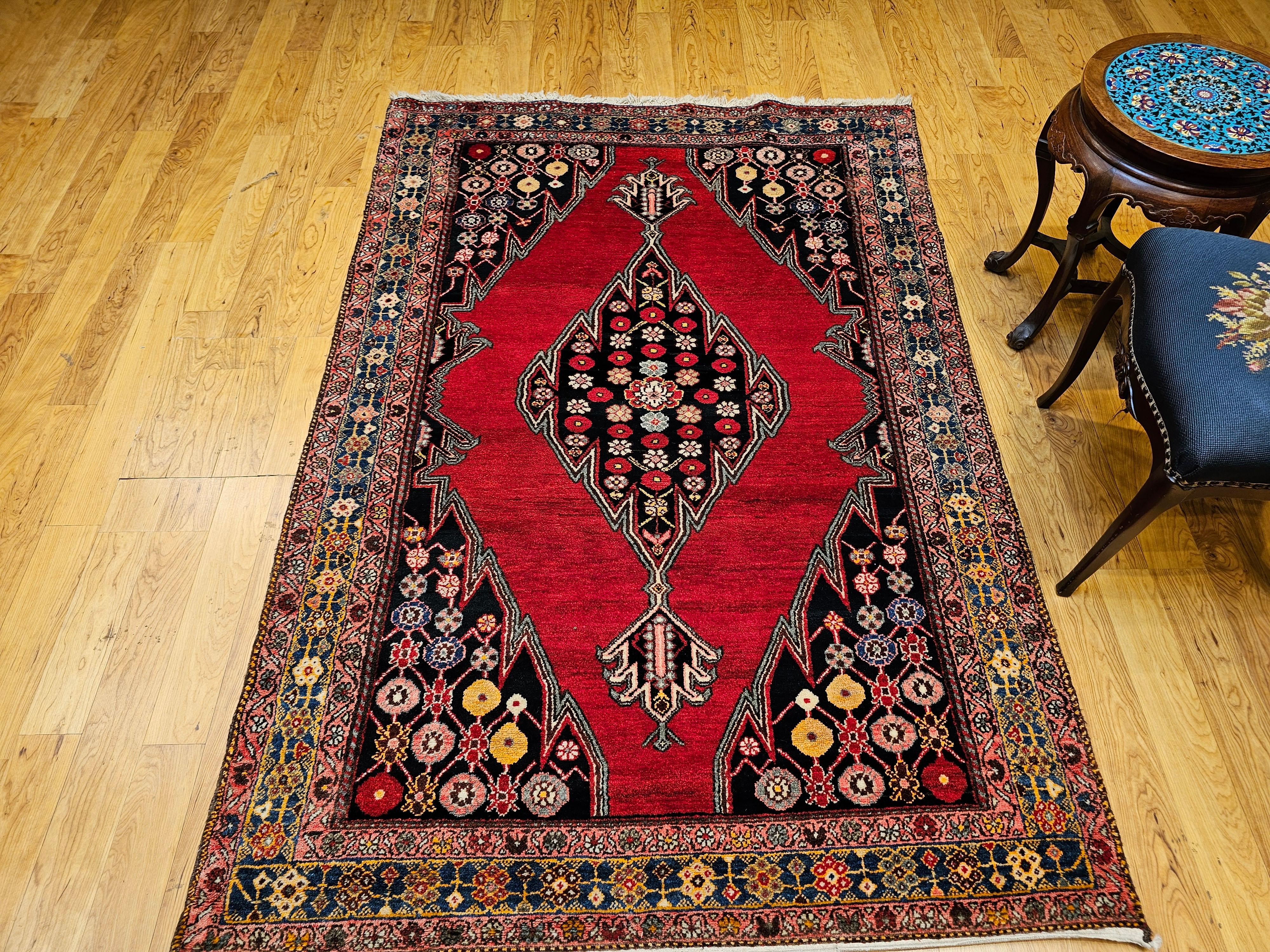 Vintage By  Persischer Mazgalan-Teppich im Angebot 7