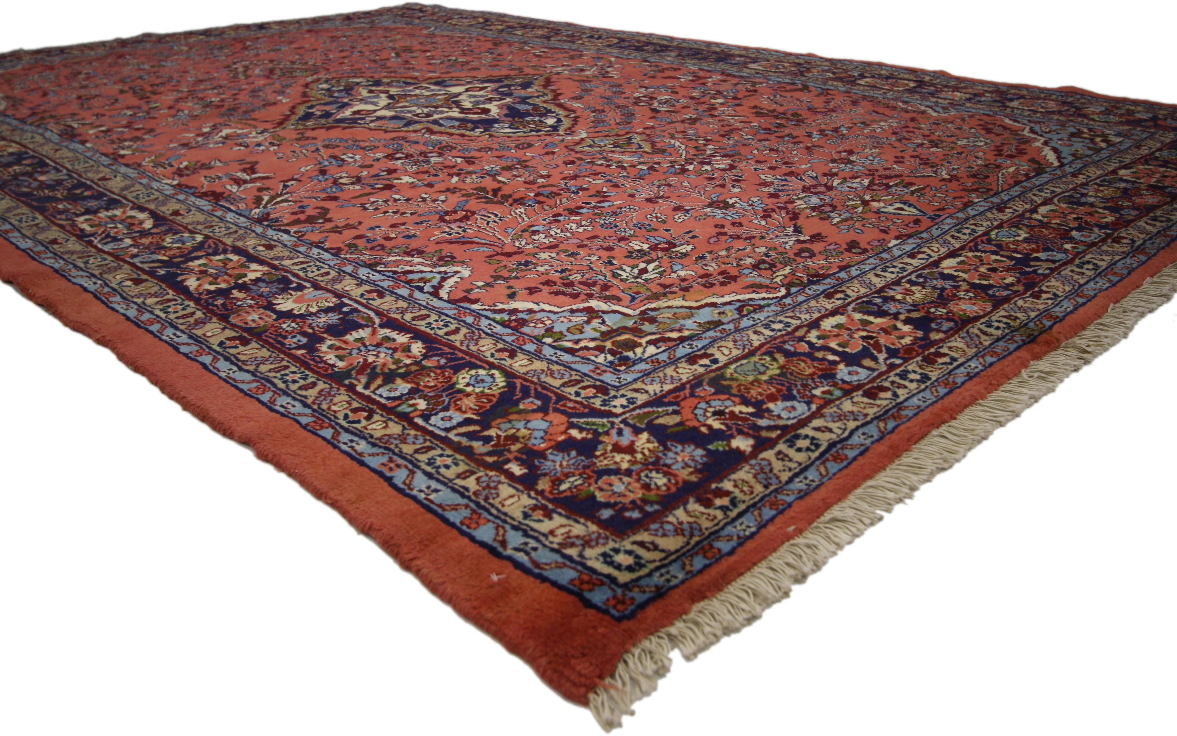Persischer Mehraban-Teppich im traditionellen Stil aus Persien (Handgeknüpft) im Angebot