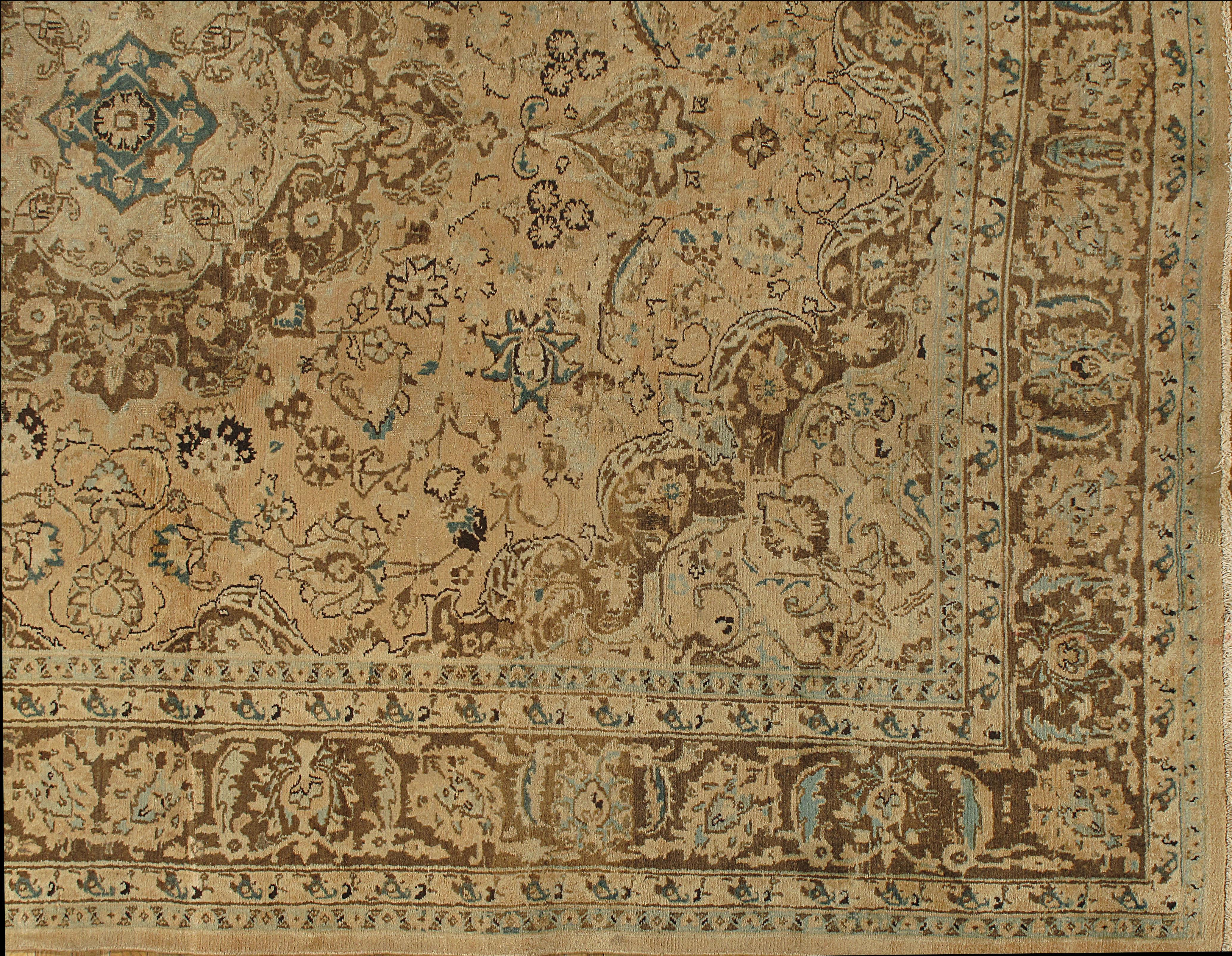 Persischer Meshad-Teppich im Vintage-Stil 8' x 10' (20. Jahrhundert) im Angebot