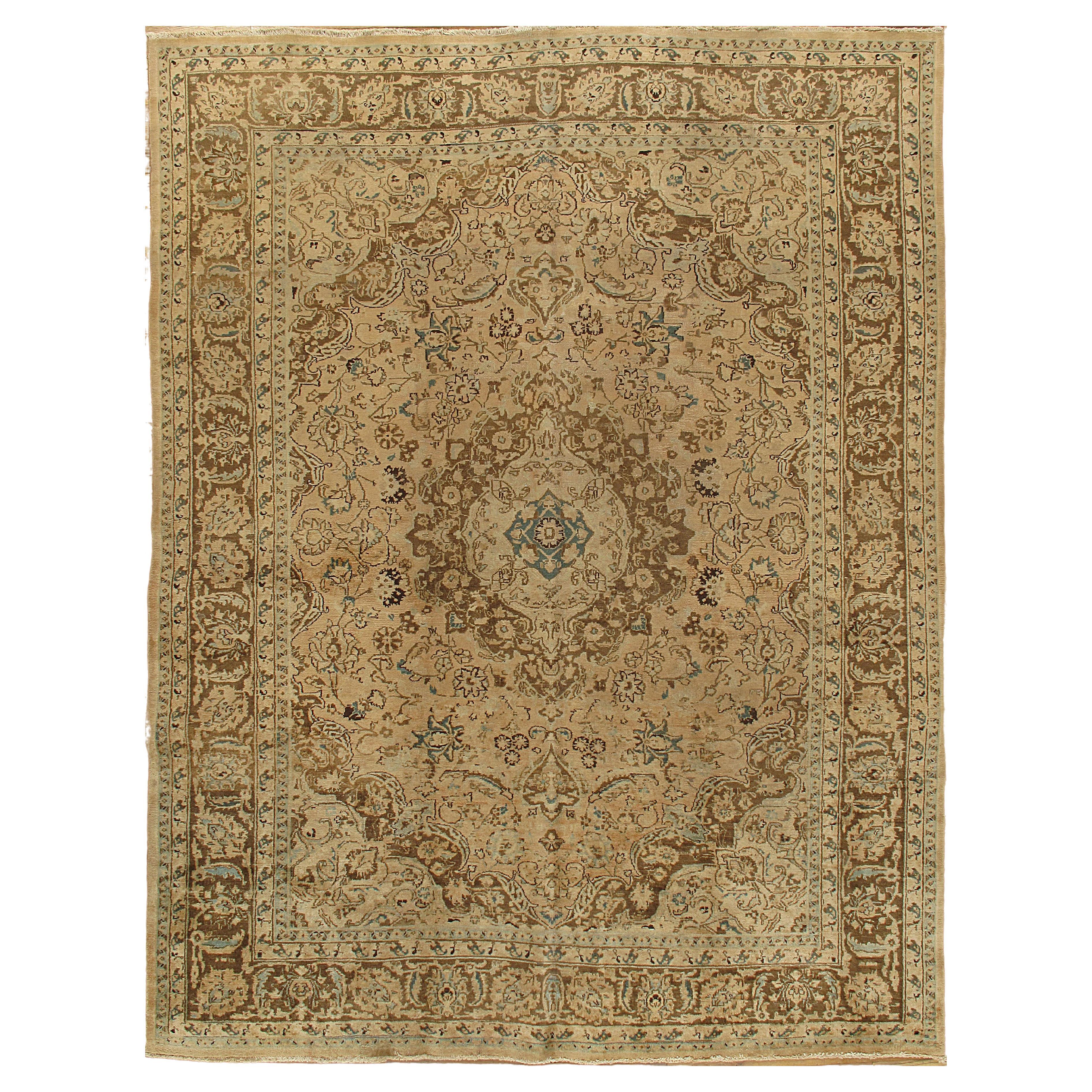 Persischer Meshad-Teppich im Vintage-Stil 8' x 10' im Angebot