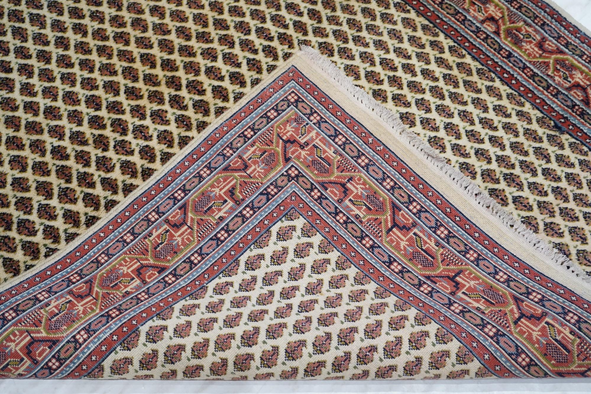 Vintage Persian Mir Rug For Sale 6