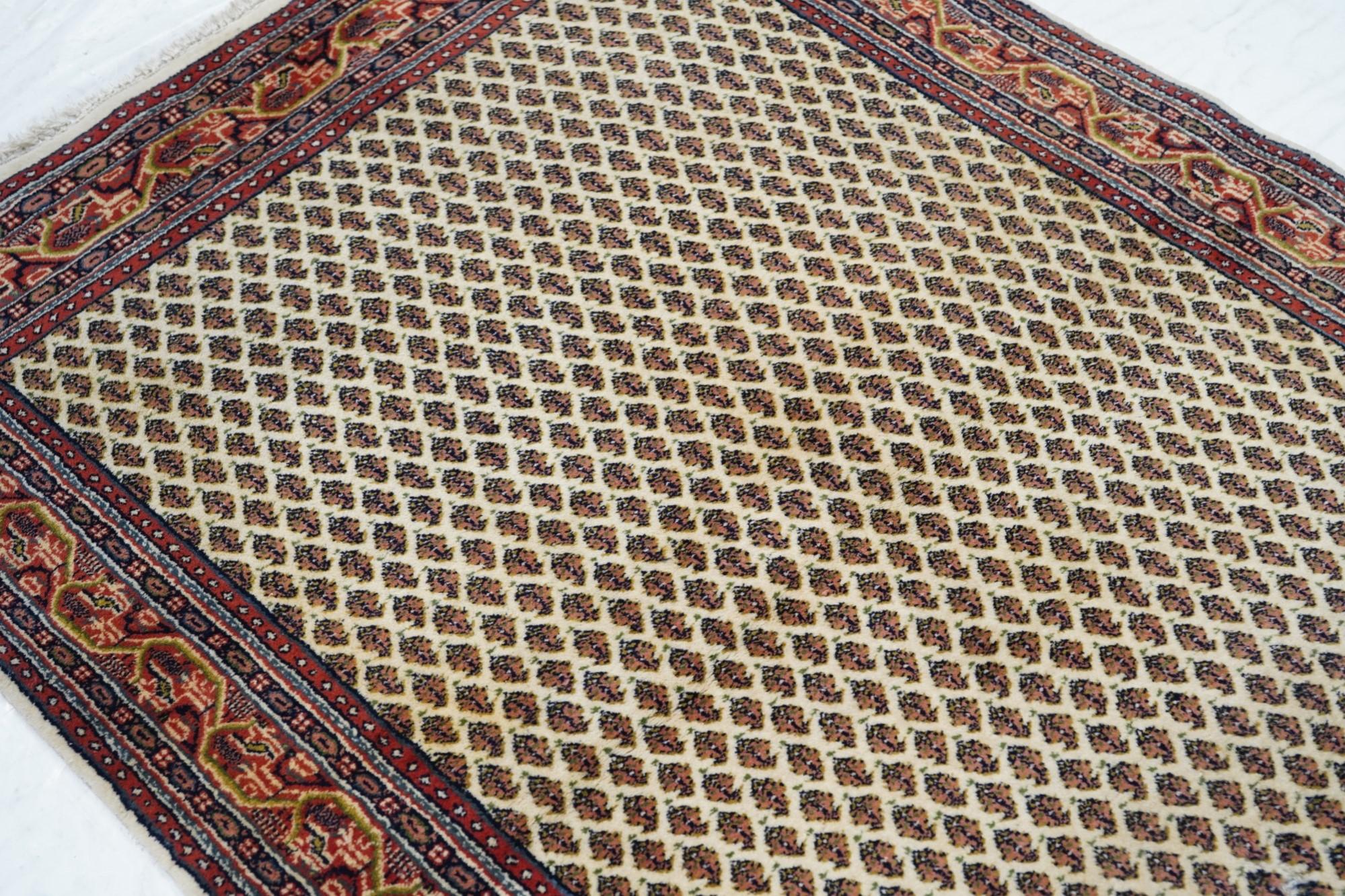 Vintage Persian Mir Rug For Sale 1