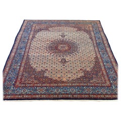Vintage Persian Moud Rug, circa 1930