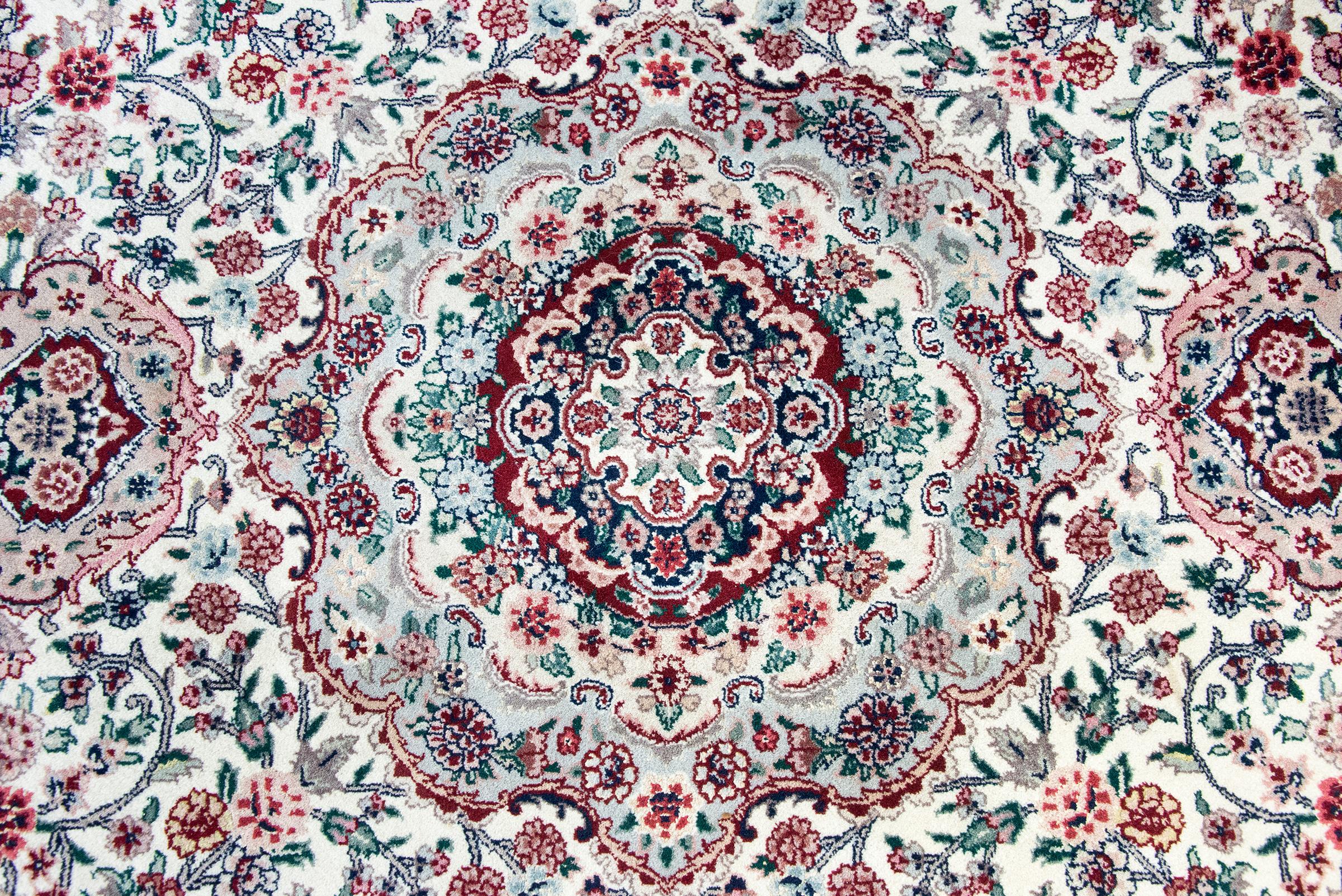 20th Century Vintage Persian Moud Rug For Sale