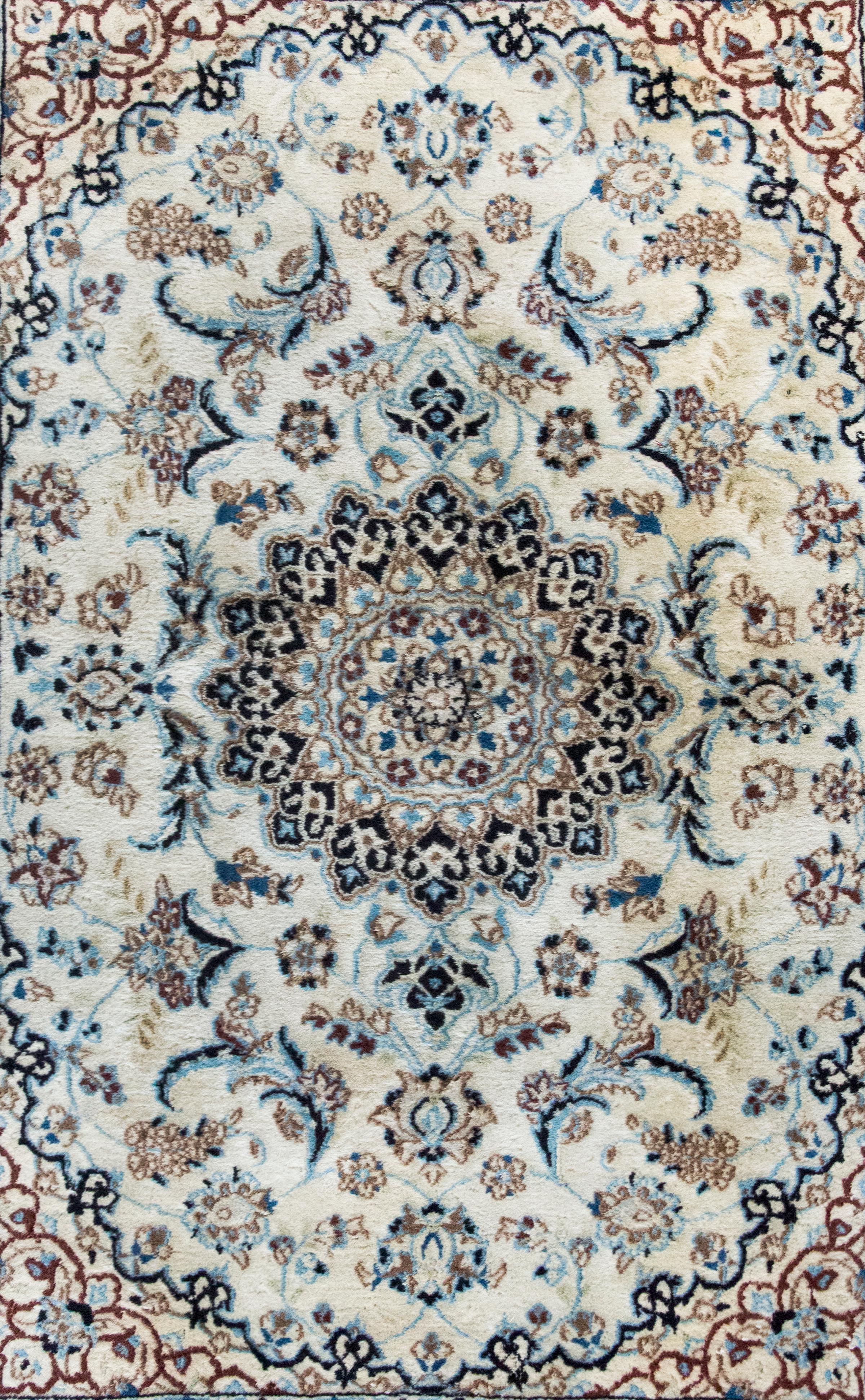 Altpersischer Naein-Teppich (20. Jahrhundert) im Angebot