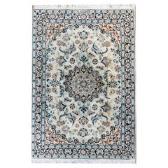 Vintage Persian Naein Rug